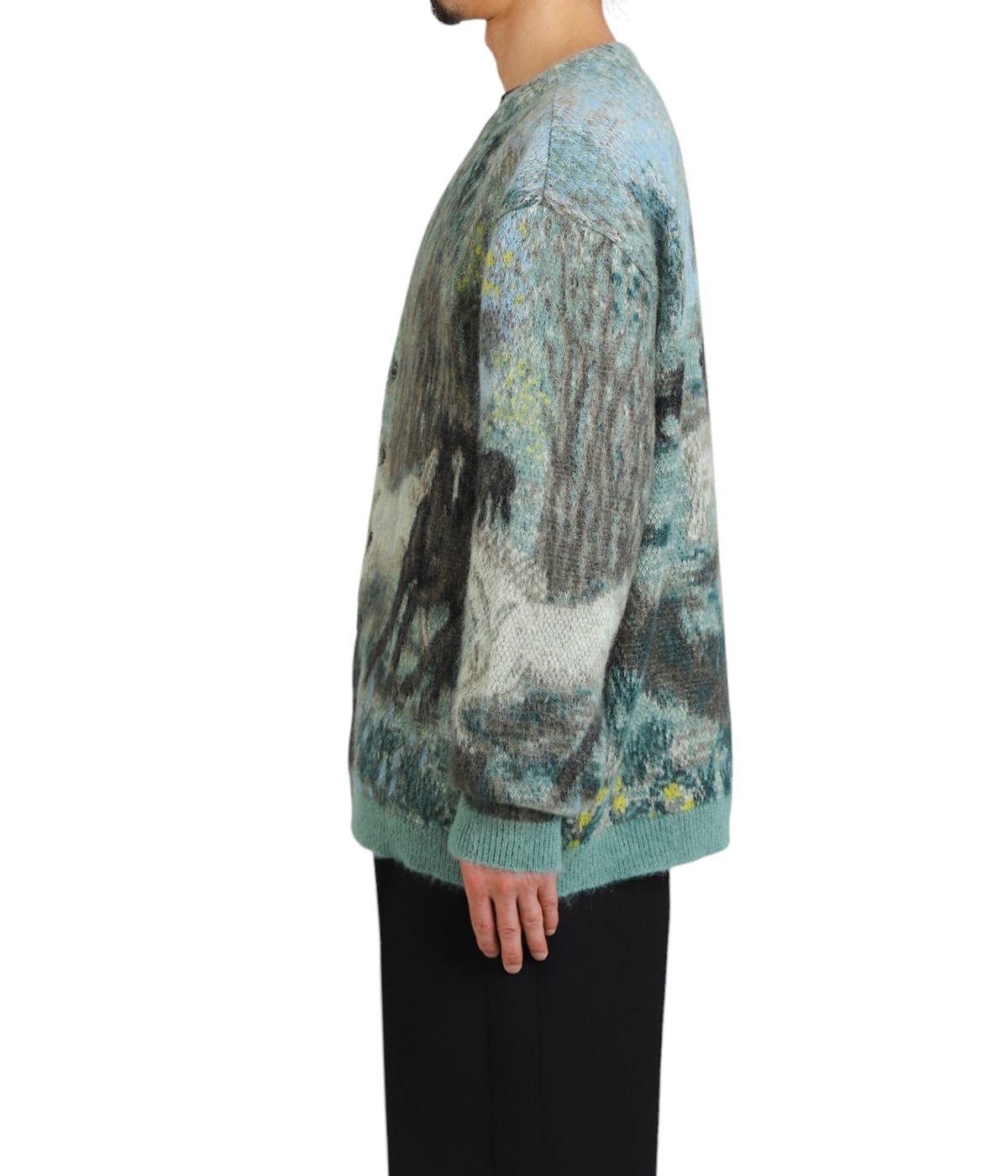 ビューティー&ユース　カーディガン　モヘア　アワーレガシー　シンヤコズカ　ヨーク GARDEN TOKYO｜YOKE/ヨーク/KID MOHAIR WOOL BRUSHED TREE