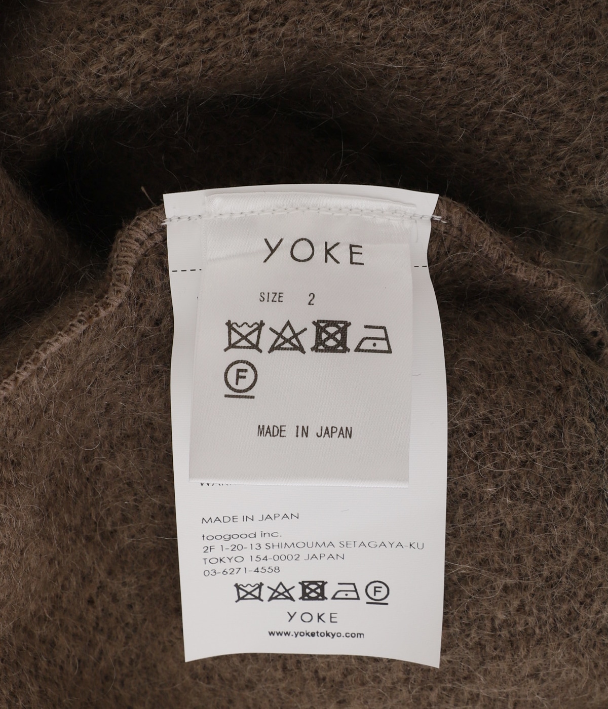 別注 GRADATION MOHAIR KNIT PULL OVER | YOKE(ヨーク