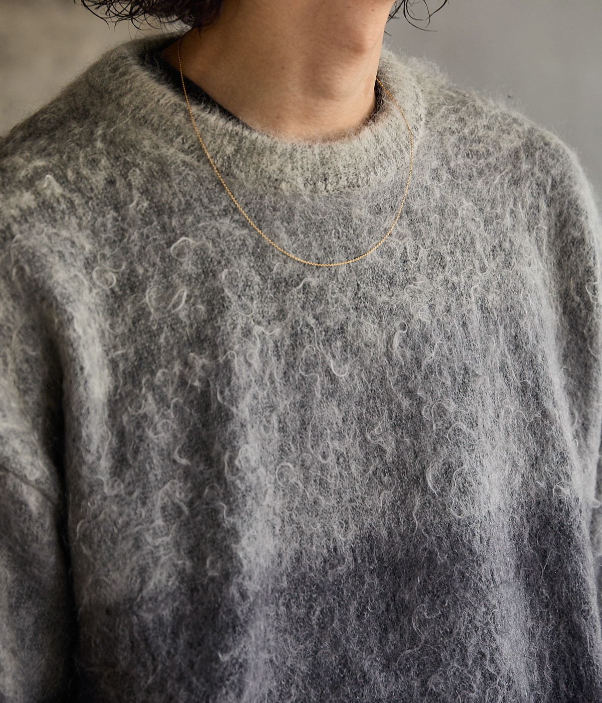 別注 GRADATION MOHAIR KNIT PULL OVER | YOKE(ヨーク