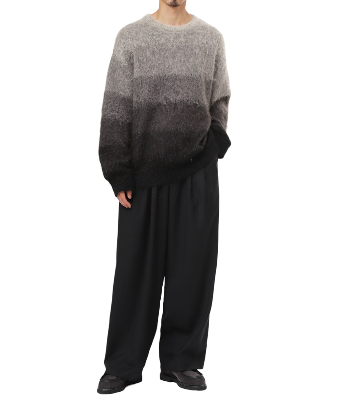 トップス YOKE 23SS GRADATION PRINTED SWEATER 2017-07-28-07.48.38-