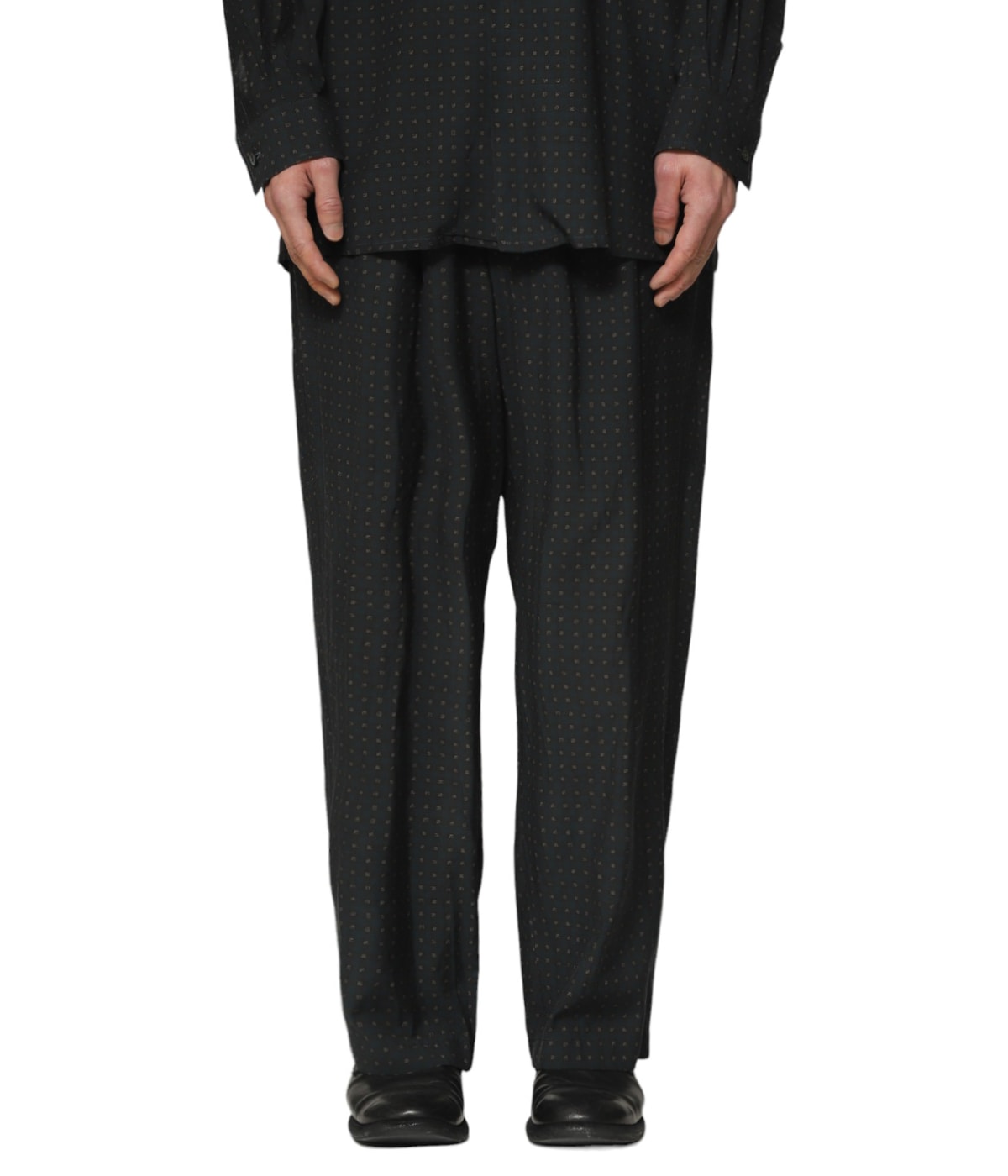 PIXEL LOW PLAID EASY PANTS | YOKE(ヨーク) / パンツ