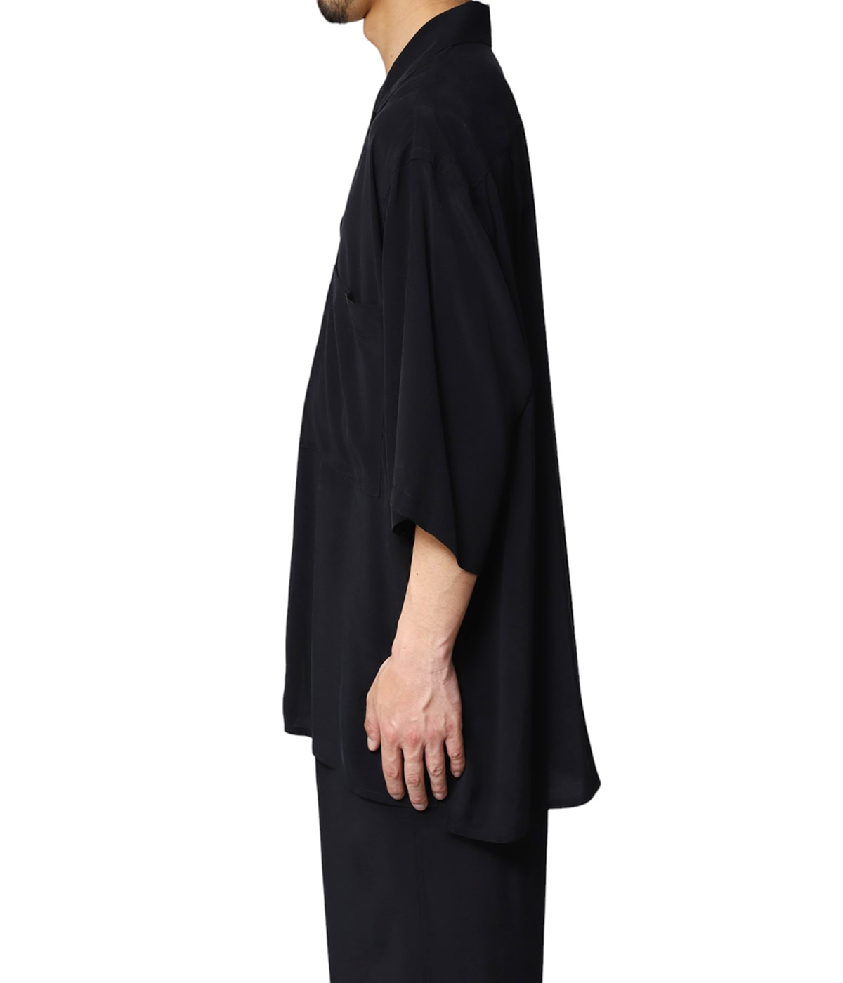 YOKE OPEN COLLAR SHIRT オープンカラーシャツ サイズ4 YOKE | OPEN COLLAR SHIRTS(BLUE) | オープンカラーシャツ