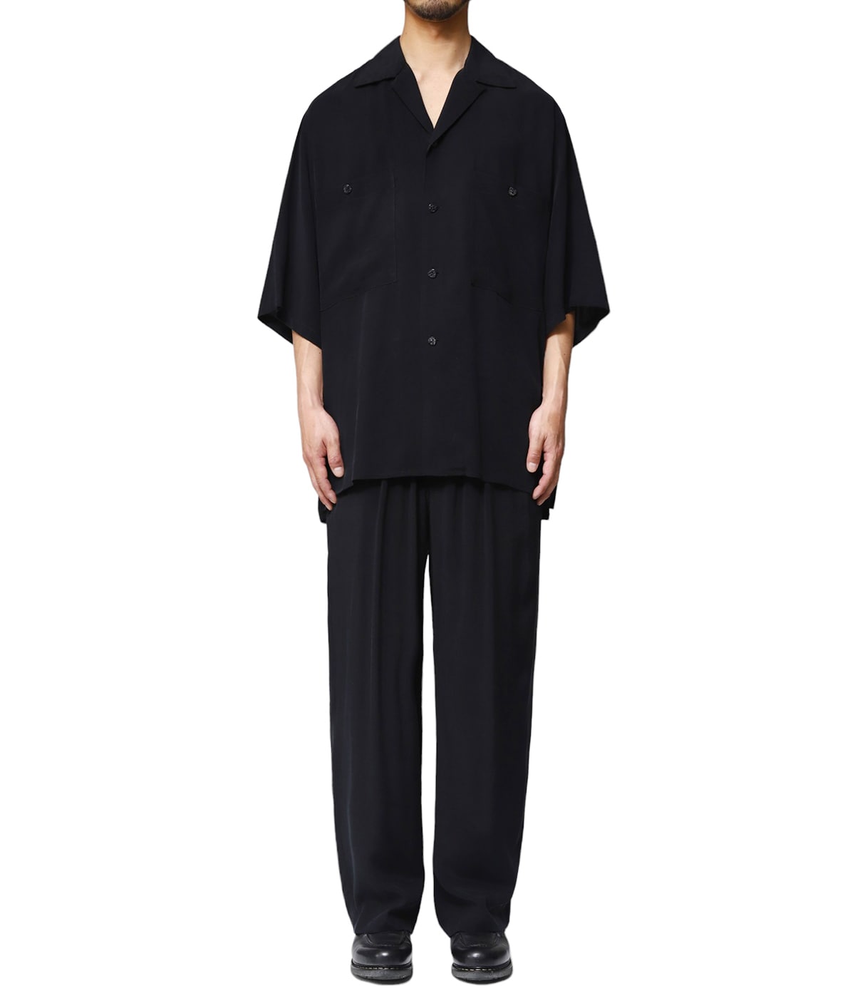 YOKE open collar shirt easy pant セットアップ OPEN COLLAR SHIRT | YOKE(ヨーク) / トップス 半袖シャツ