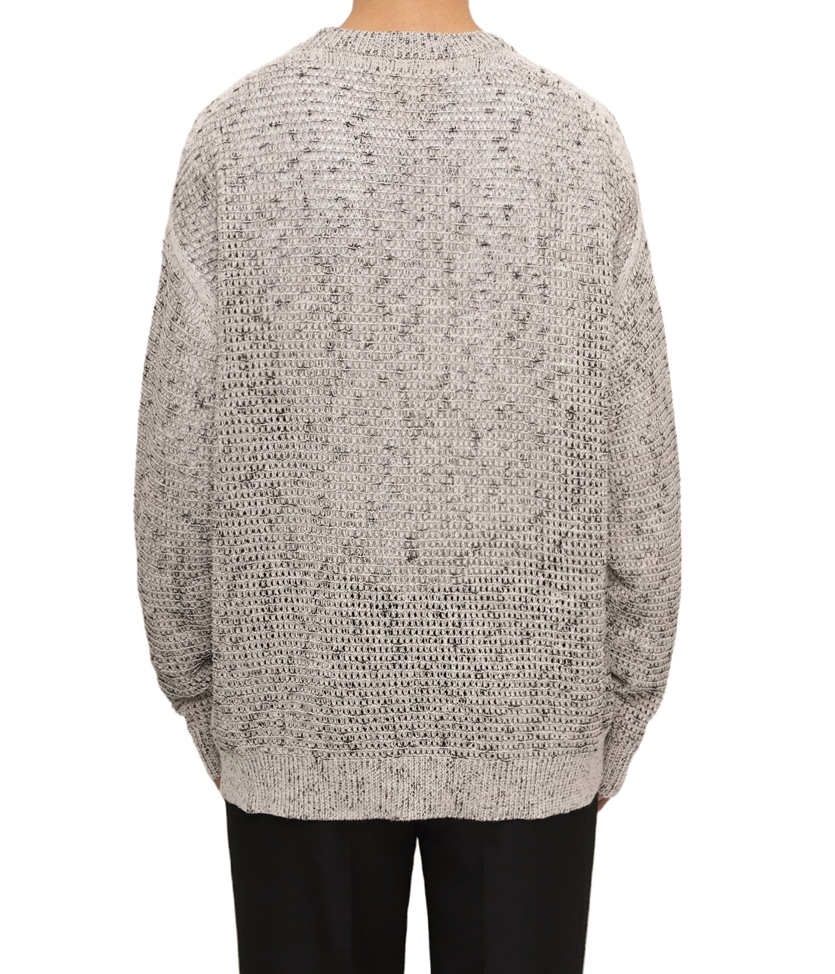 MESH KNITTED CREWNECK SWEATER | YOKE(ヨーク) / トップス