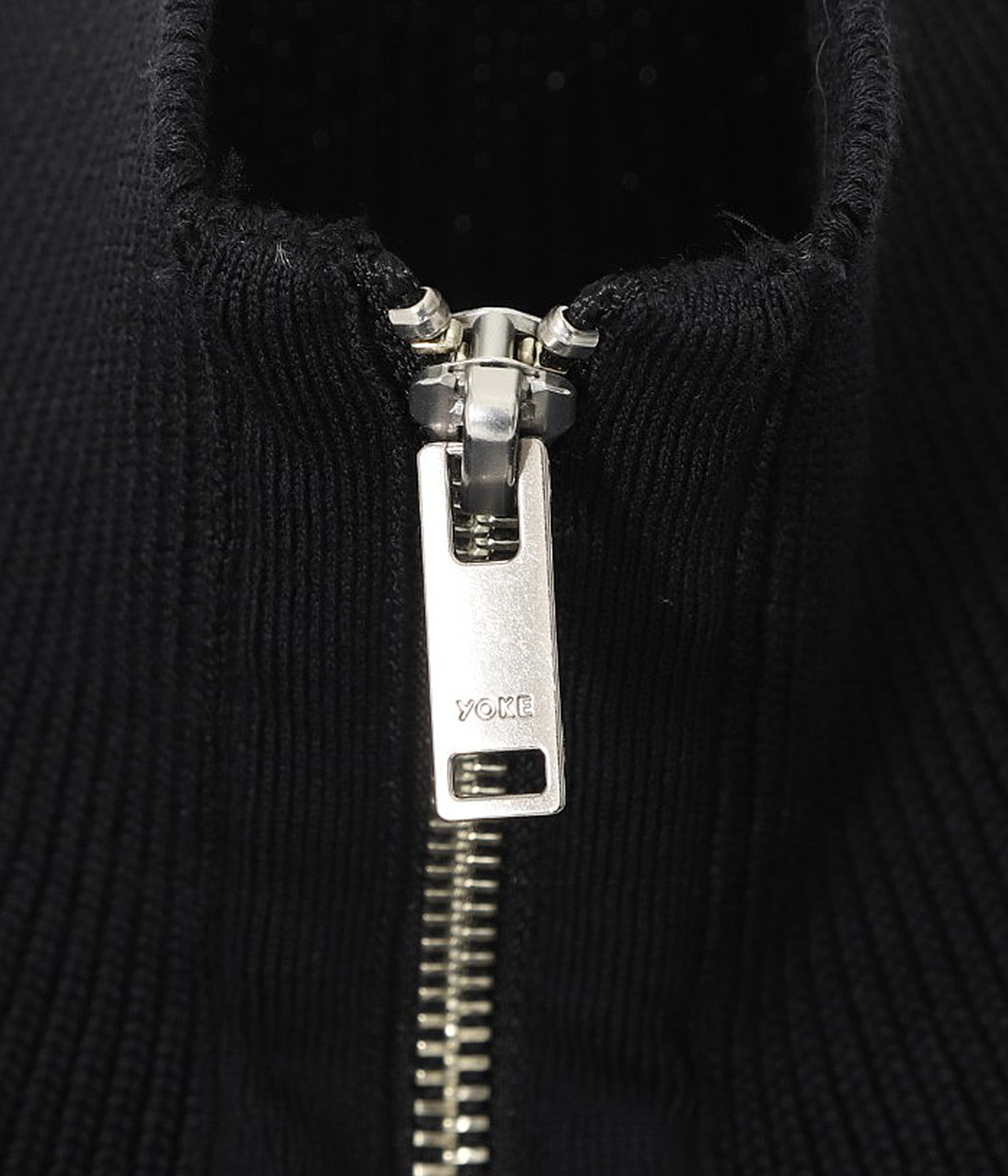 RIB ZIP-UP CARDIGAN | YOKE(ヨーク) / トップス カーディガン