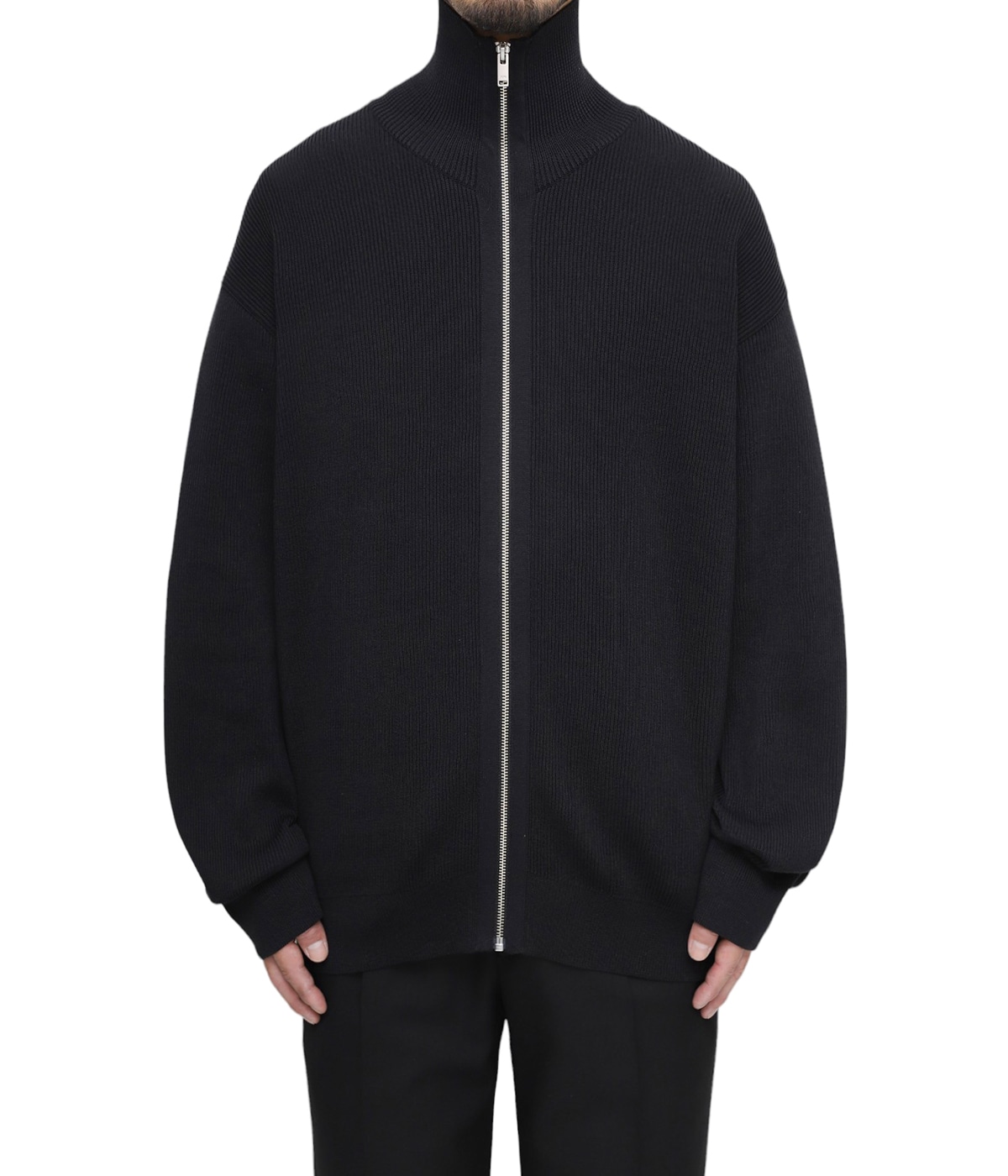 YOKE RIB ZIP-UP CARDIGAN サイズ2 オリーブ RIB ZIP-UP CARDIGAN | YOKE(ヨーク) / トップス カーディガン