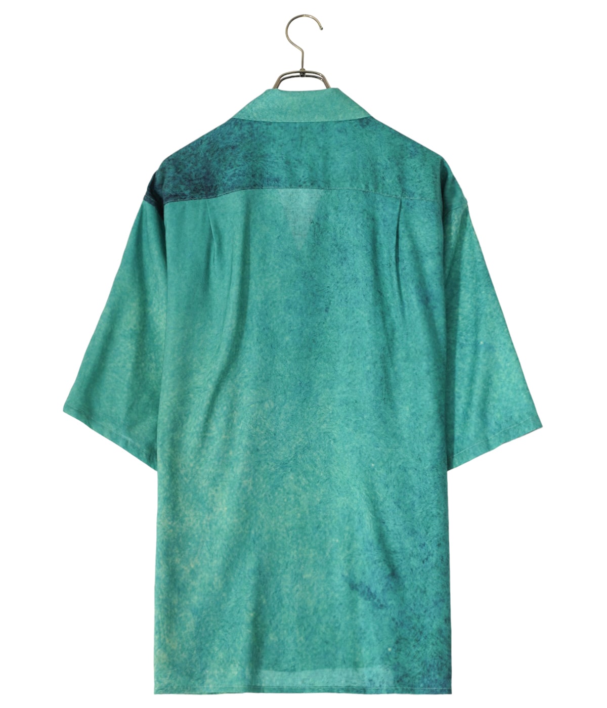 GRADATION PRINTED OPEN COLLAR SHIRT | YOKE(ヨーク
