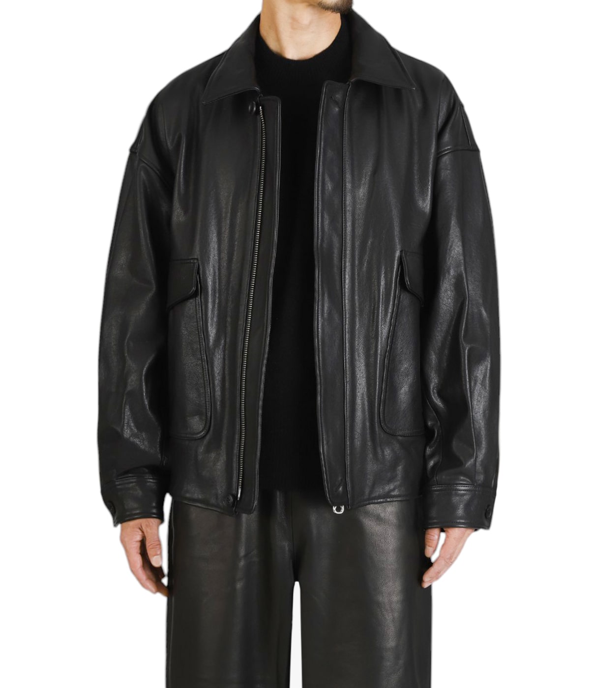 YOKE LEATHER FLIGHT JACKET&デイリーケアセット Cow Leather Flight Jacket | YOKE Official Website