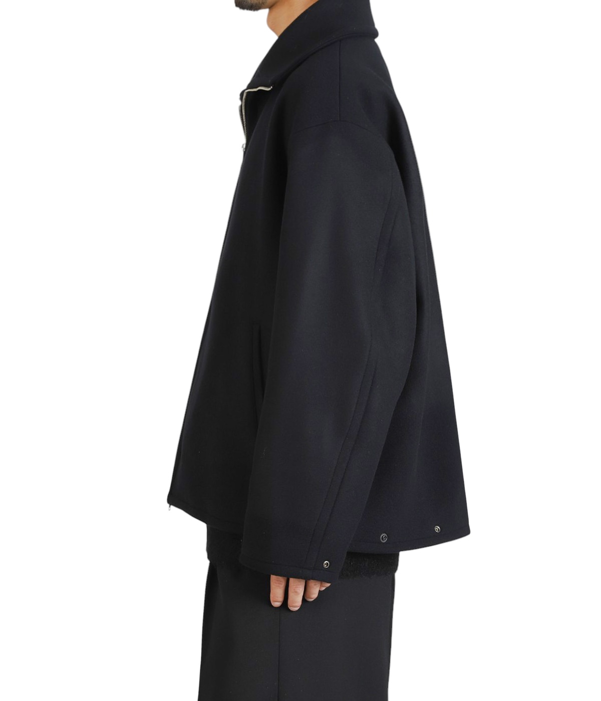 ジャケット・アウター YOKE / MELTON STAND COLLAR ZIP BLOUSON YOKE 