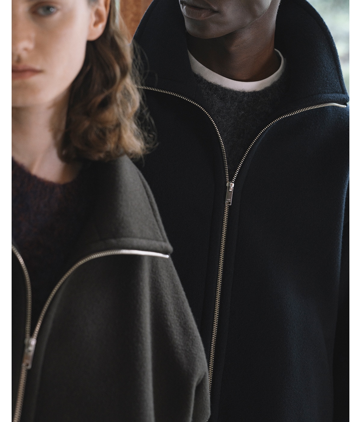 Melton Stand Collar Zip Blouson | YOKE(ヨーク) / アウター