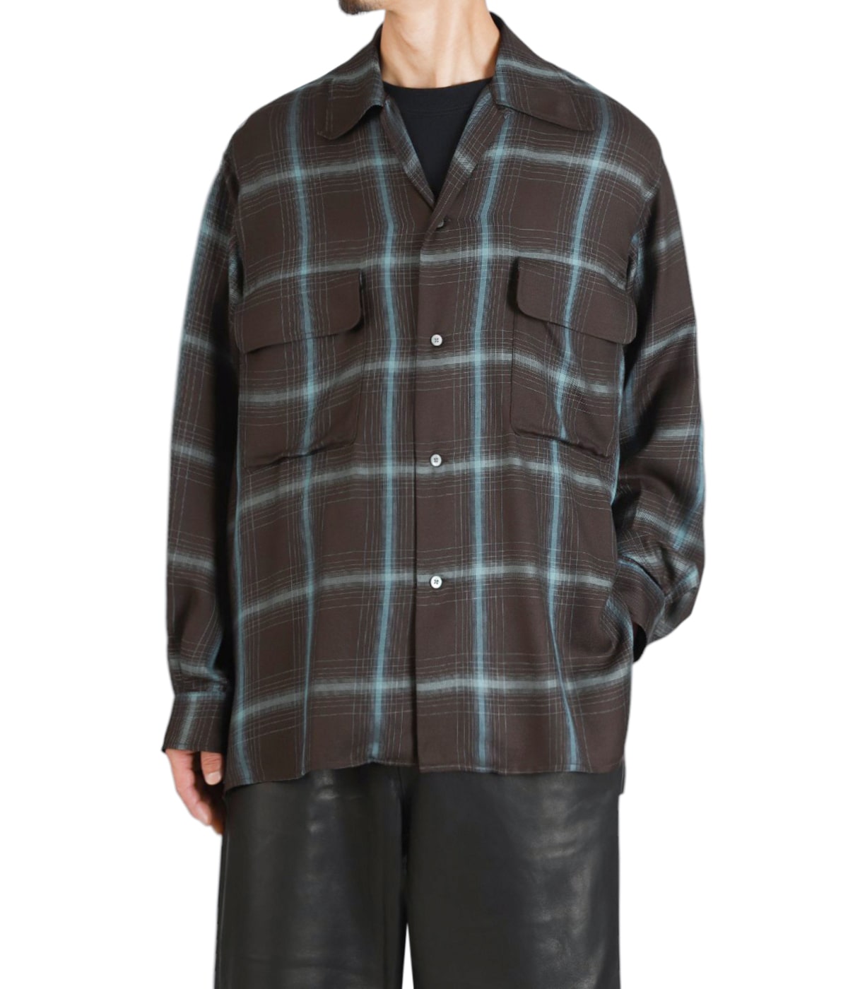 Ombre Plaid Wpocket Shirt | YOKE(ヨーク) / トップス 長袖シャツ
