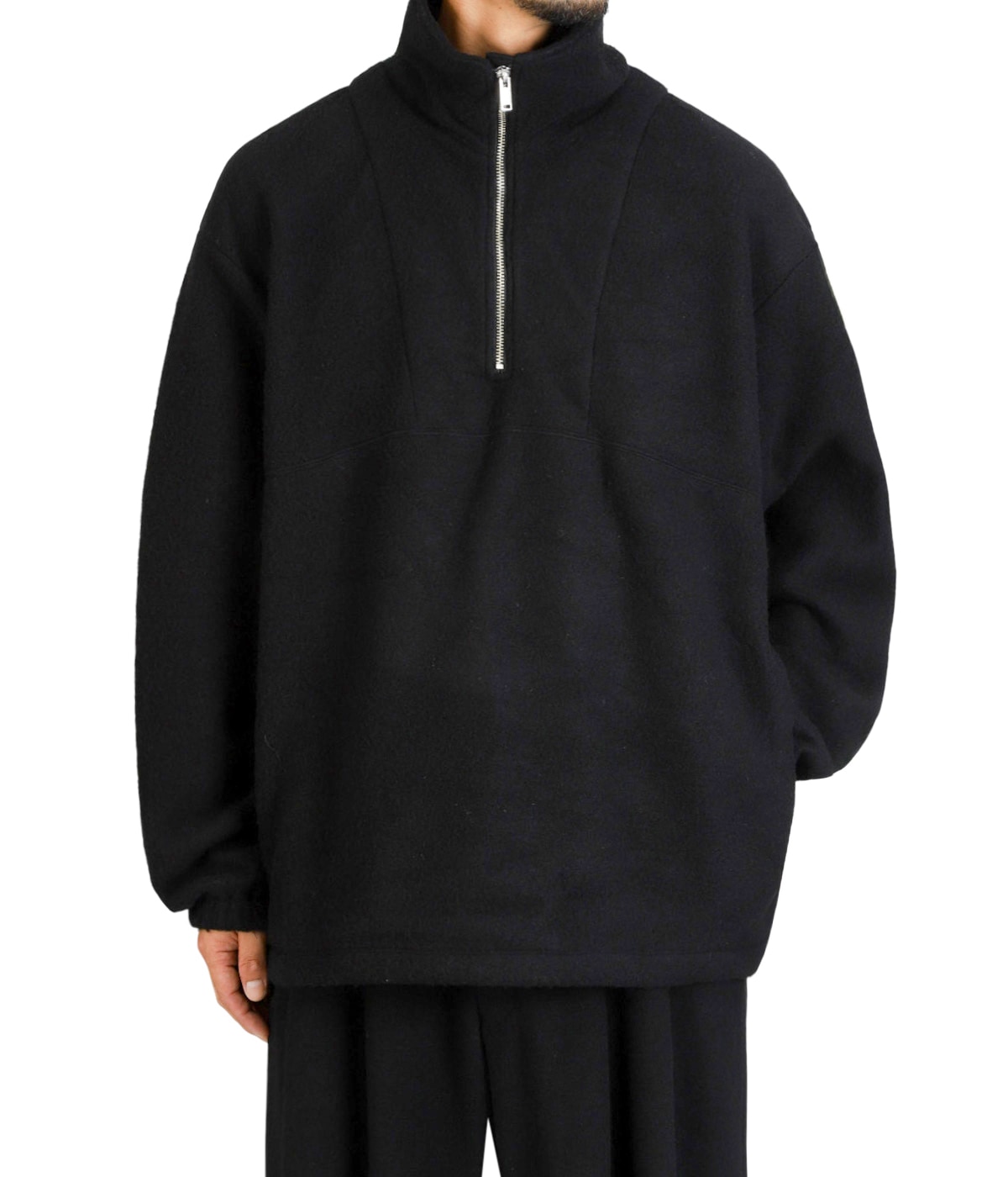 Wool Fleece Half Zip Pullover | YOKE(ヨーク) / アウター フリース