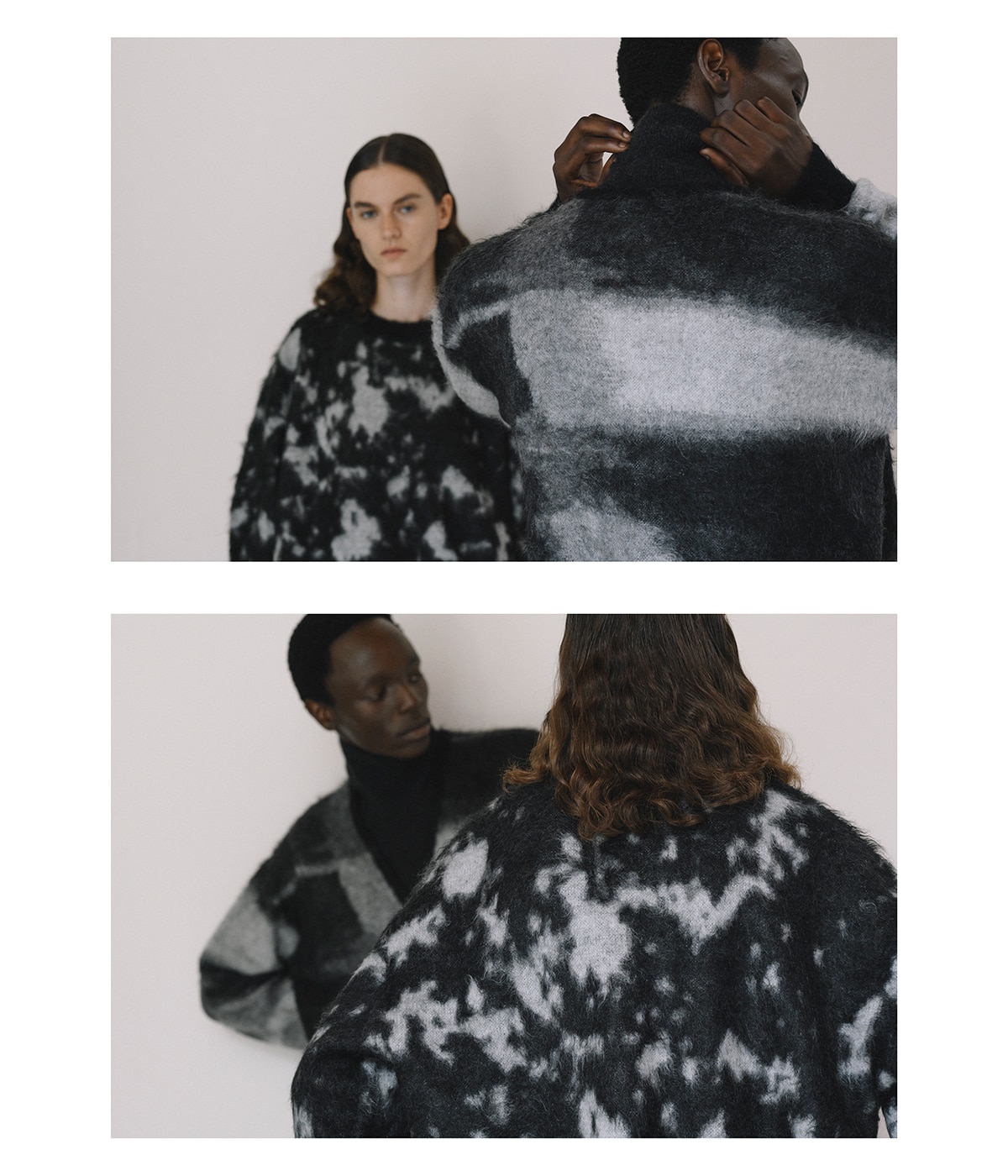 【最終値下げ】YOKE 23SS カーディガン Kid Mohair Jacqurad Cardigan | YOKE(ヨーク) / トップス ニット