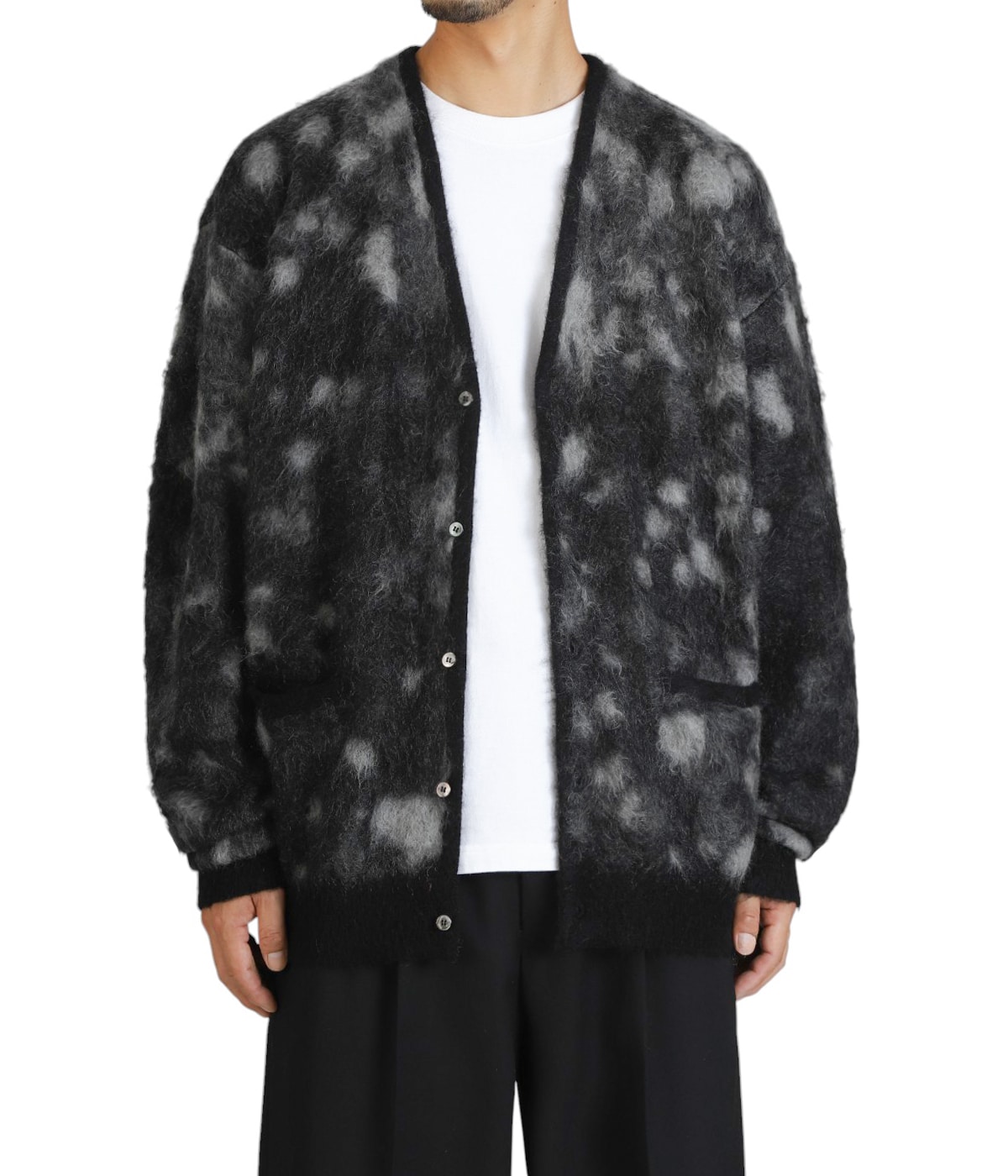 Kid Mohair Jacqurad Cardigan | YOKE(ヨーク) / トップス