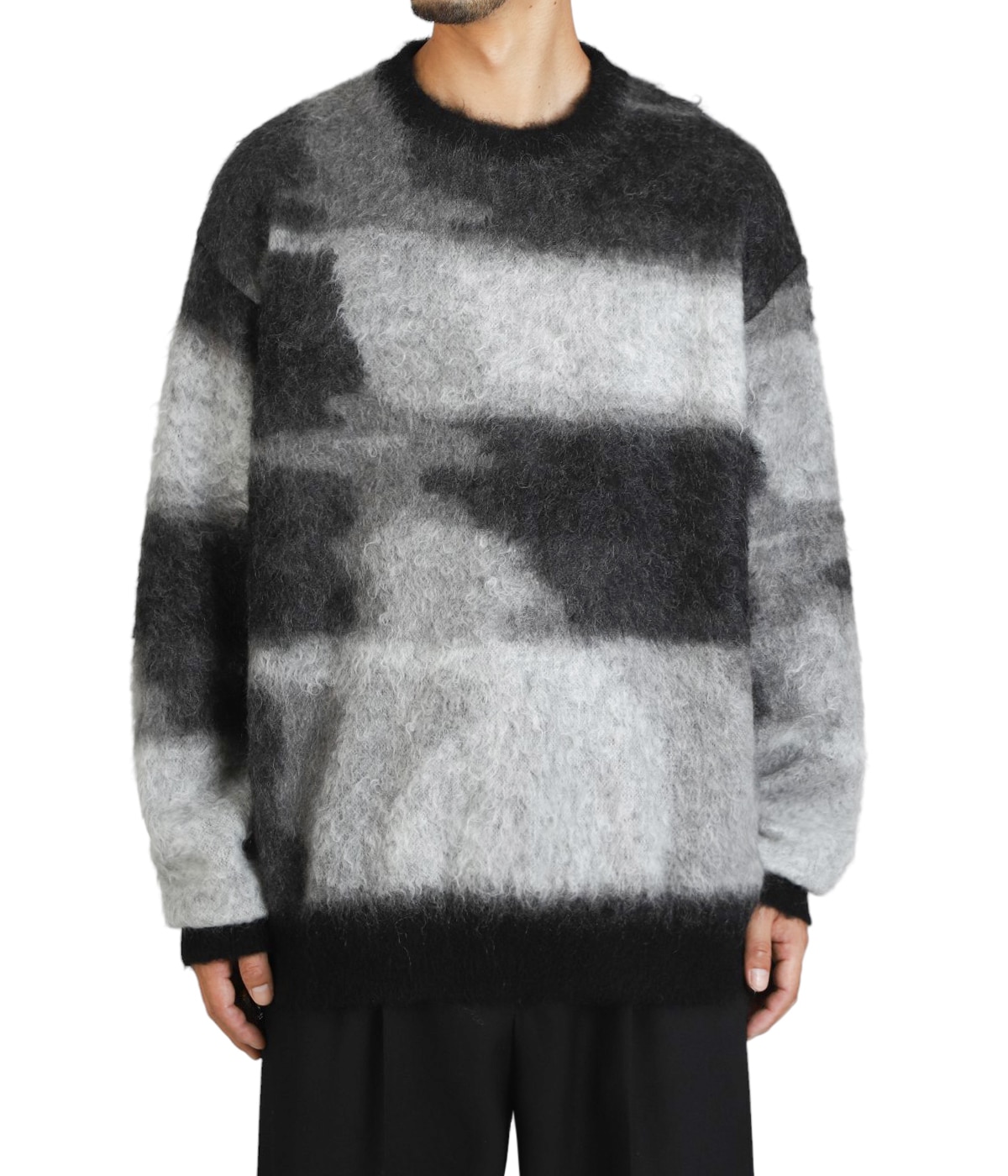 Kid Mohair Jacqurad Sweater | YOKE(ヨーク) / トップス ニット