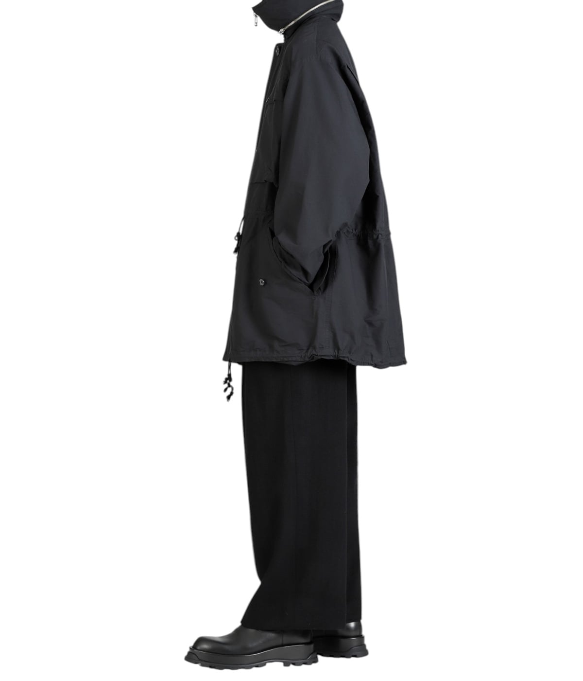 KATHARINE HAMNETT“ Recycle Polyester Half Coat | YOKE(ヨーク