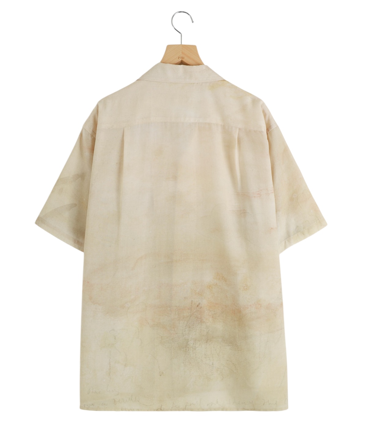 LANDSCAPE PRINTED OPEN COLLAR SHIRT | YOKE(ヨーク