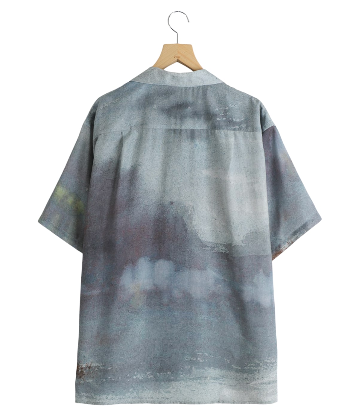 トップス YOKE LANDSCAPE PRINTED OPEN COLLAR SHIRT YOKE - ヨーク25SUMMER シャツLANDSCAPE PRINTED OPEN COLLAR