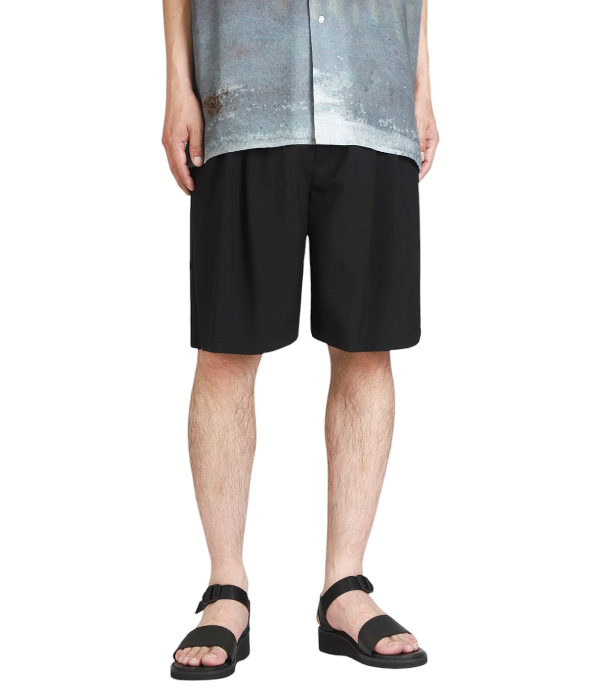WOOL TROPICAL 2PLEATED EASY SHORTS | YOKE(ヨーク) / パンツ