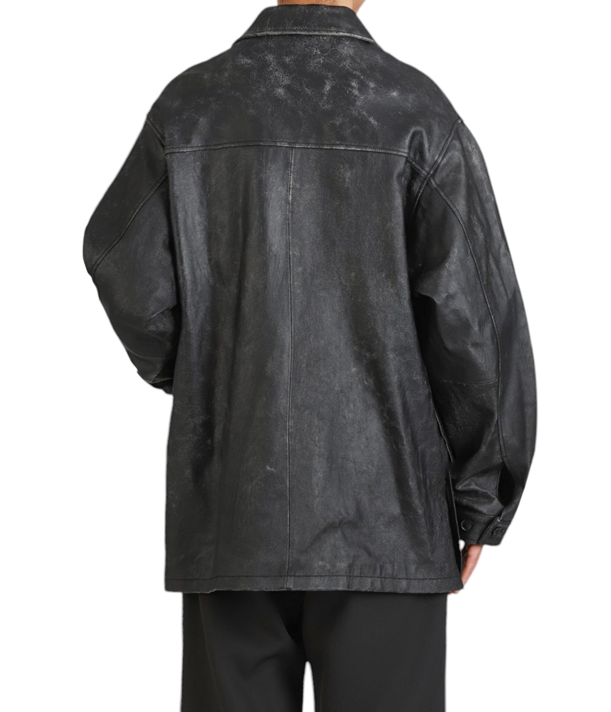 CRACKED GOAT LEATHER CAR COAT | YOKE(ヨーク) / アウター