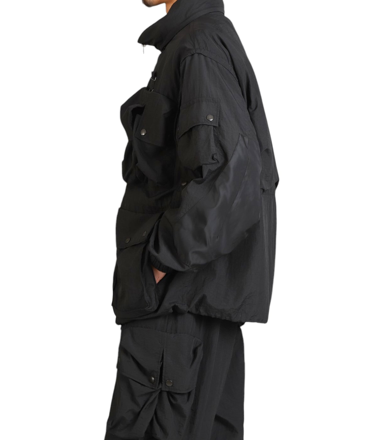 y2k 00s N2B ショート丈　ミリタリージャケット　くしゅくしゅスリーブ TOP KHAKI （トップカーキ）の「【TOP KHAKI】N2B / N2B
