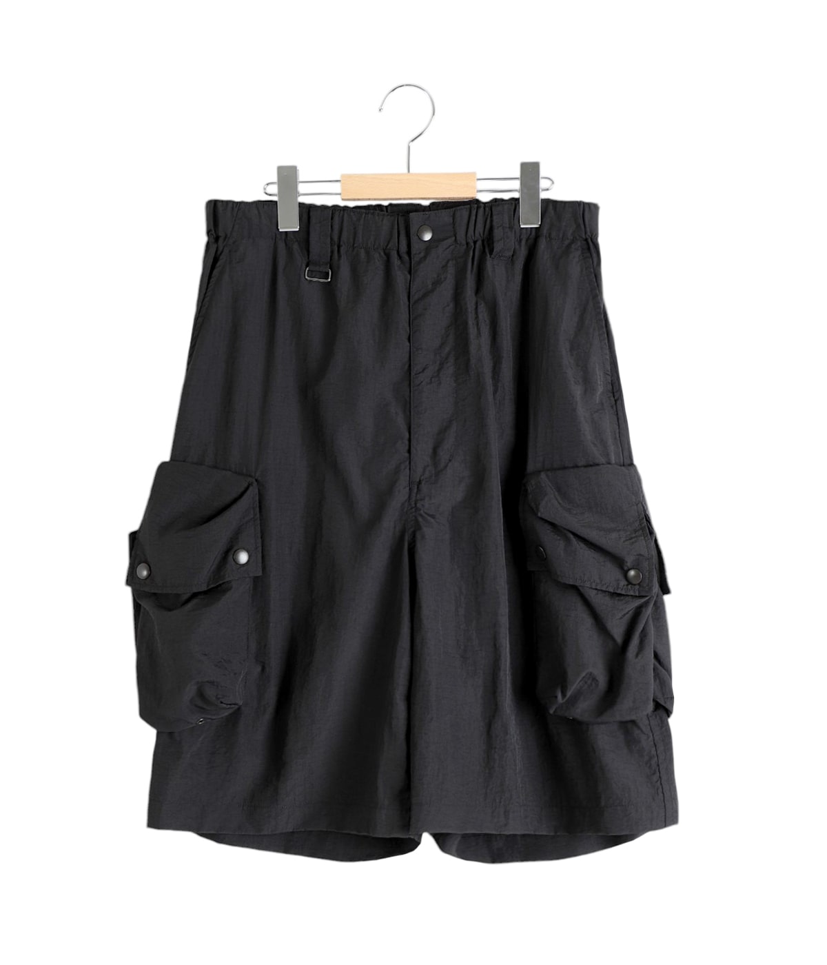 パンツ MEER. BIG POCKET NYLON PANTS /BLK KHM060773-001-Front.jpg?v=