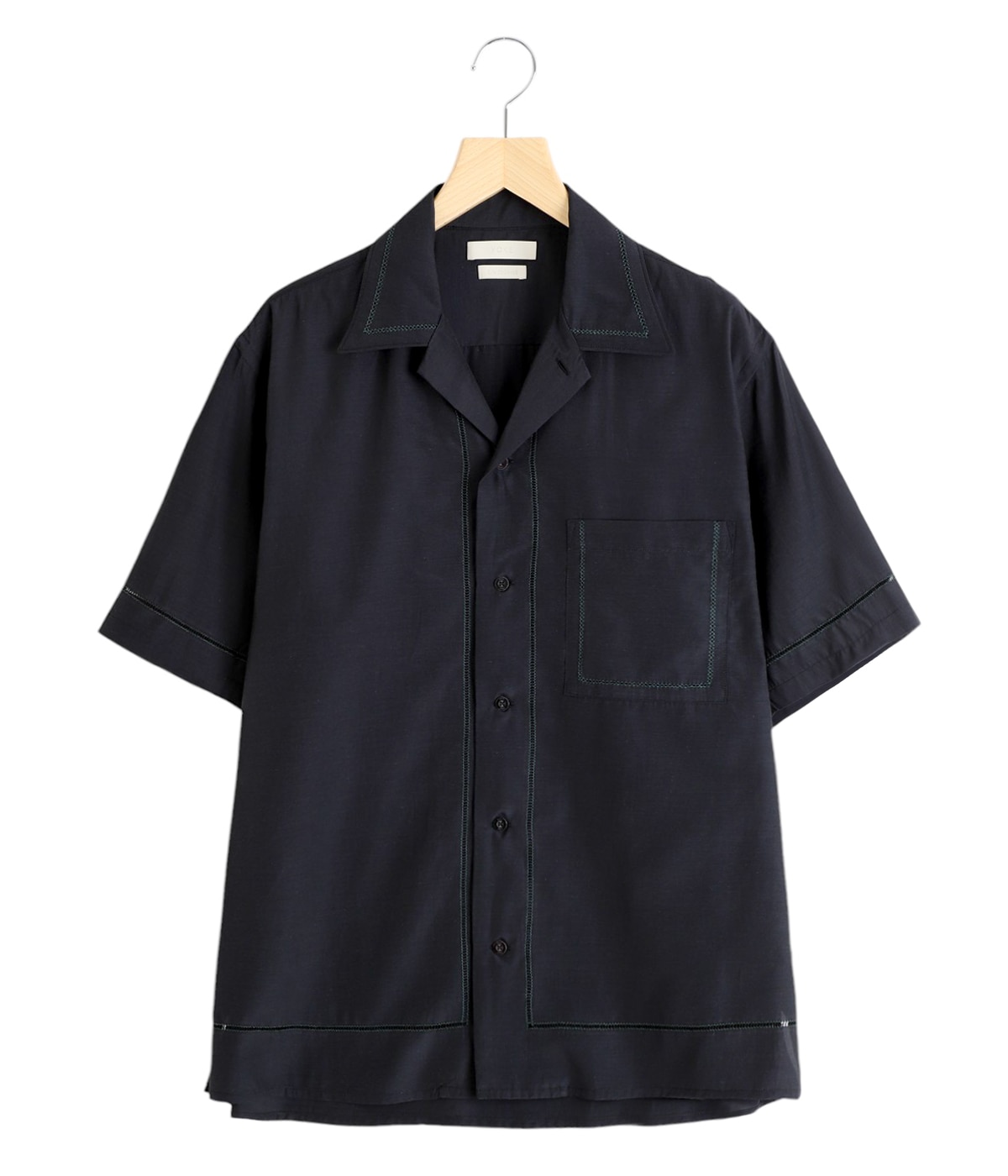 トップス yoke mesh herringbone shirts 3 YOKE HERRINGBONE MESH SHIRT