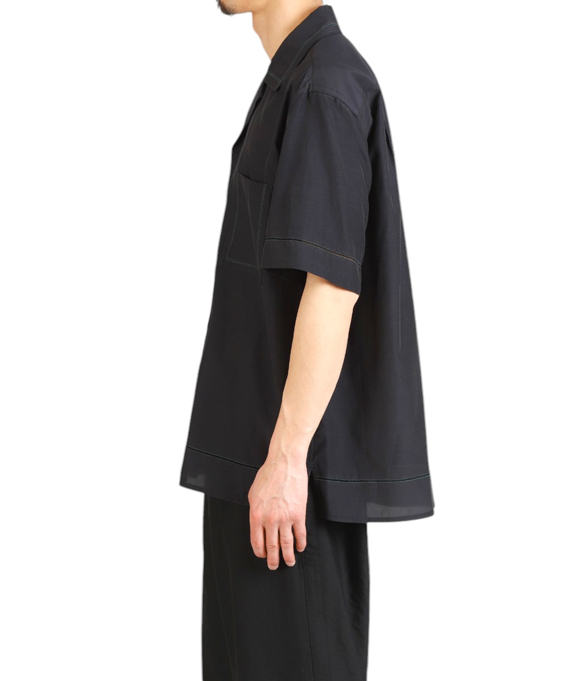 oyn様 EMBROIDAREY OPEN COLLAR SHIRT | YOKE(ヨーク) / トップス 半袖