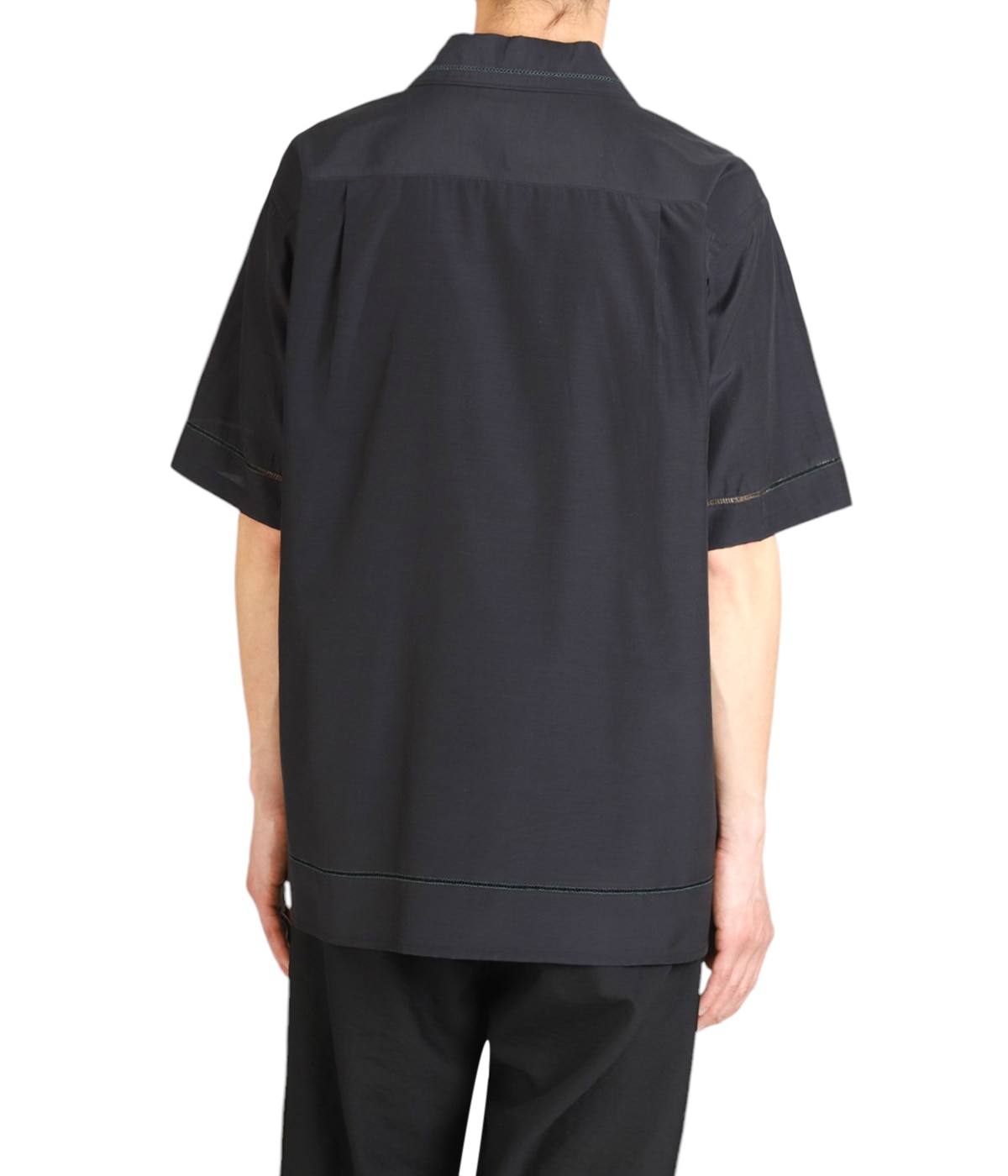 EMBROIDAREY OPEN COLLAR SHIRT | YOKE(ヨーク) / トップス 半袖