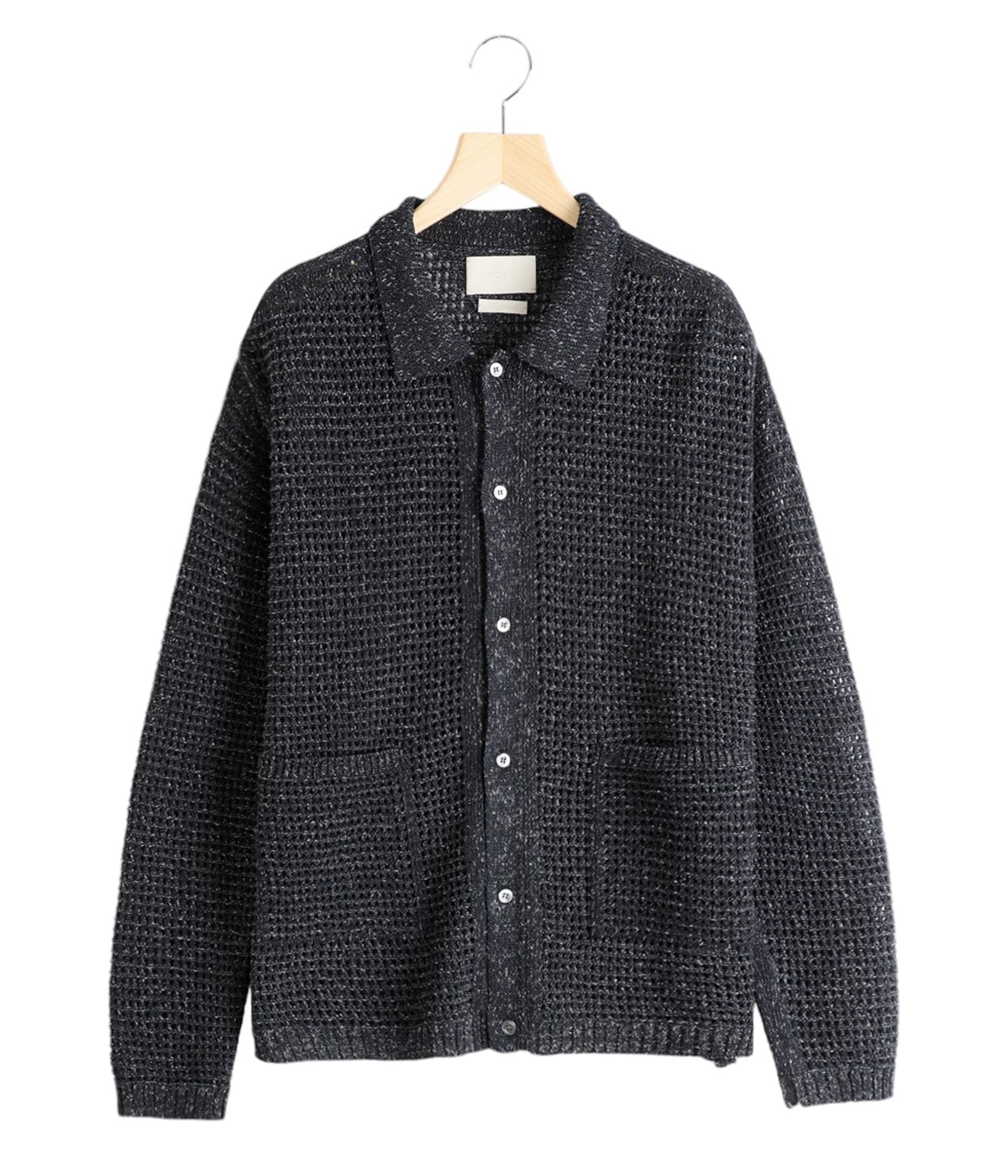 MESH KNITTED SHIRT CARDIGAN | YOKE(ヨーク) / トップス ニット