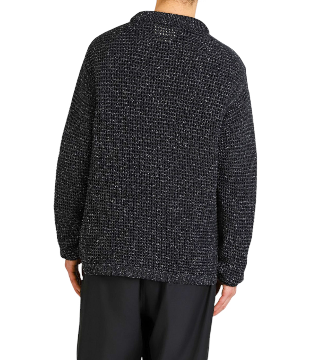 YOKE名作メッシュカーディガン希少サイズ1 YOKE - 【残りわずか】Mesh Knitted Shirt Cardigan | ACRMTSM