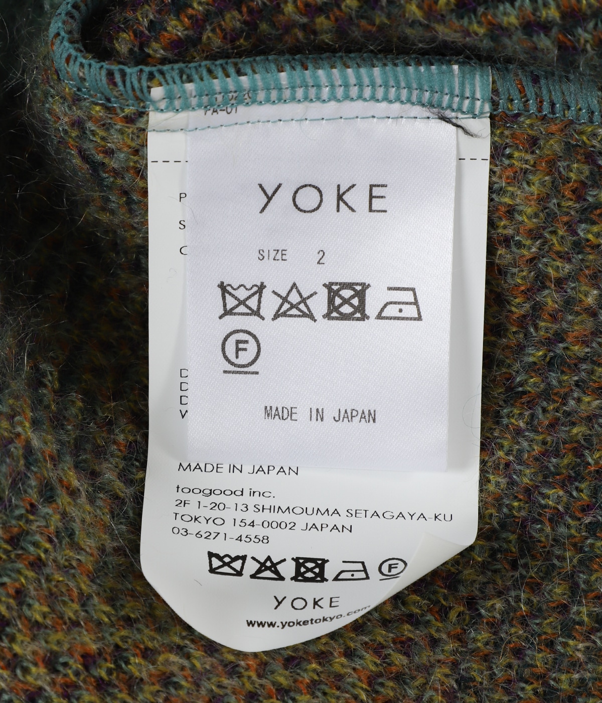 TREE JAQUARD MOHAIR SWEATER | YOKE(ヨーク) / トップス ニット