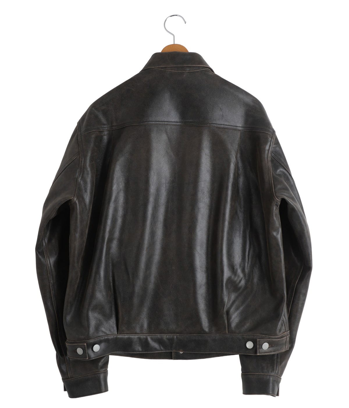 Cracked Leather Trucker Jacket | YOKE(ヨーク) / アウター レザー
