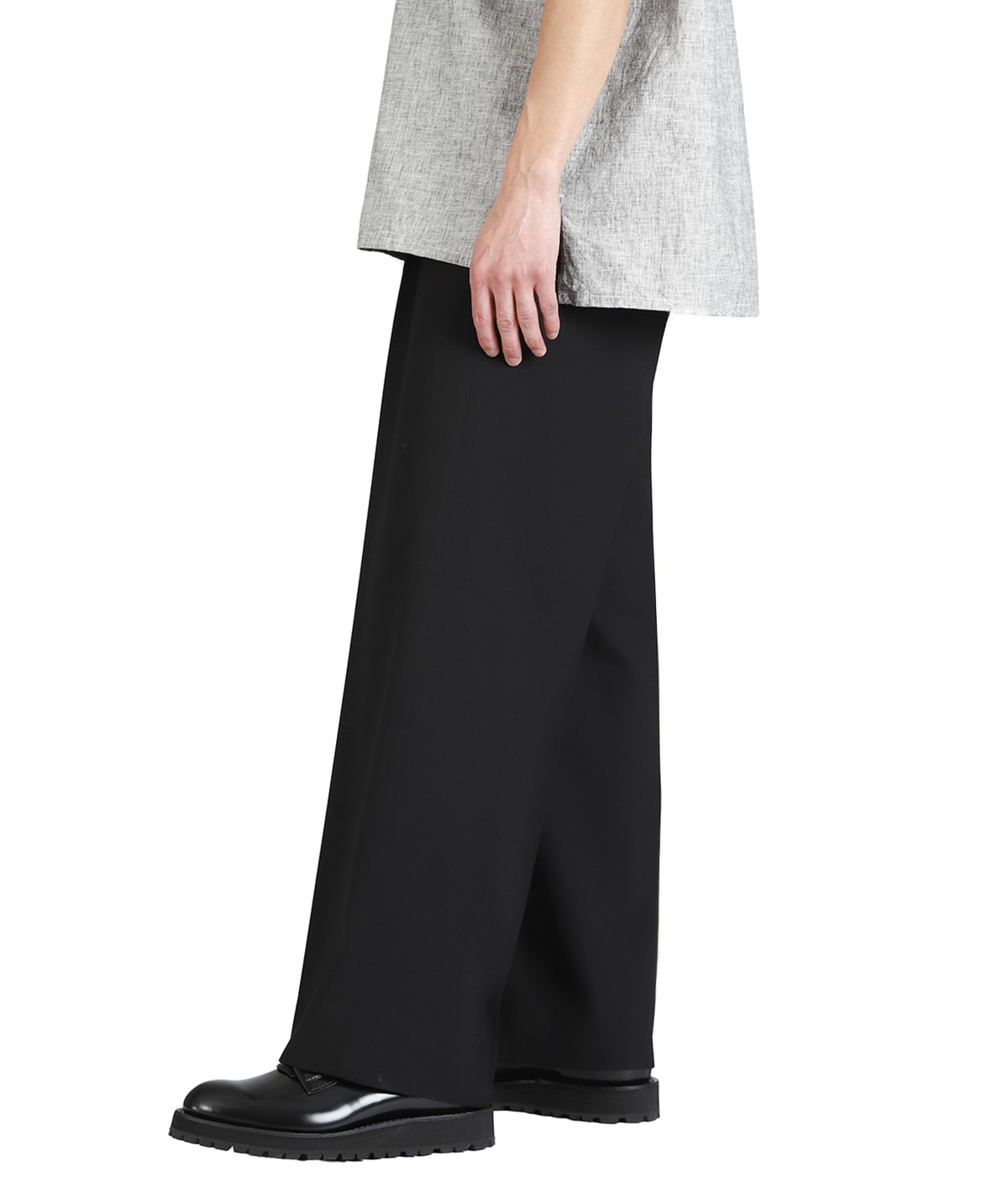 3pleated Wide-leg Trousers | YOKE(ヨーク) / パンツ スラックス