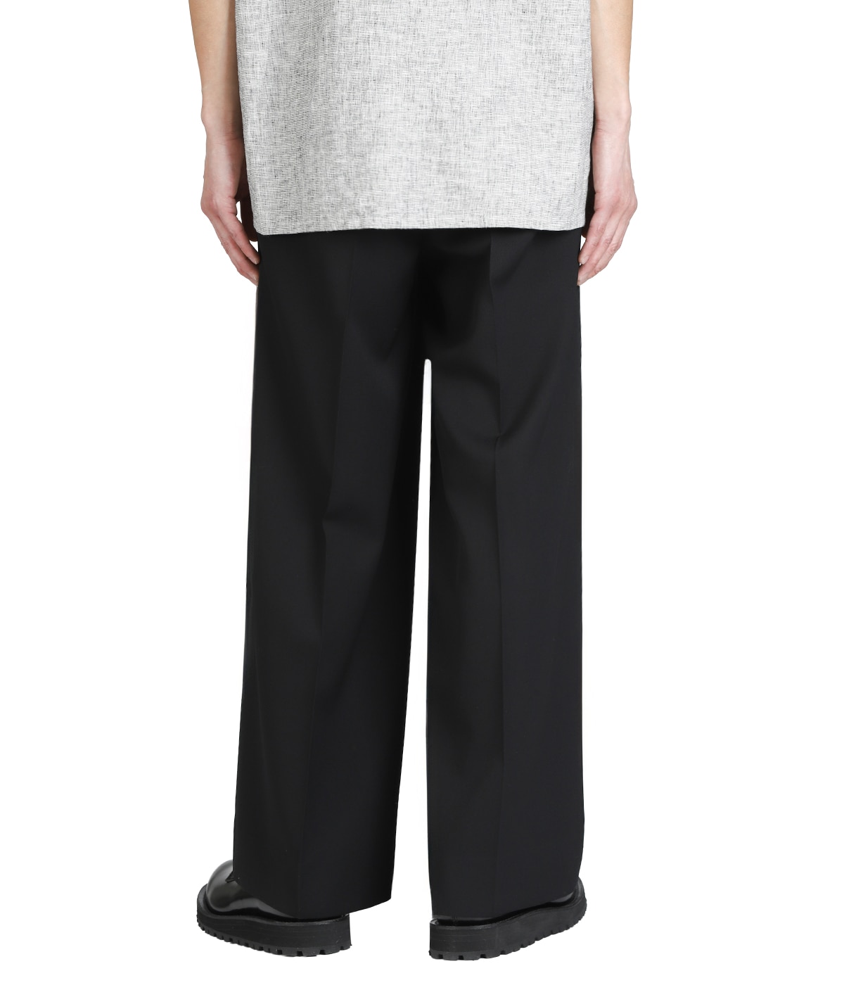 3pleated Wide-leg Trousers | YOKE(ヨーク) / パンツ スラックス