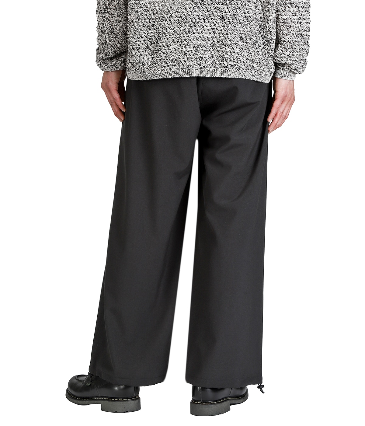 Wool Washer Tropical 2pleated Easy Trousers | YOKE(ヨーク