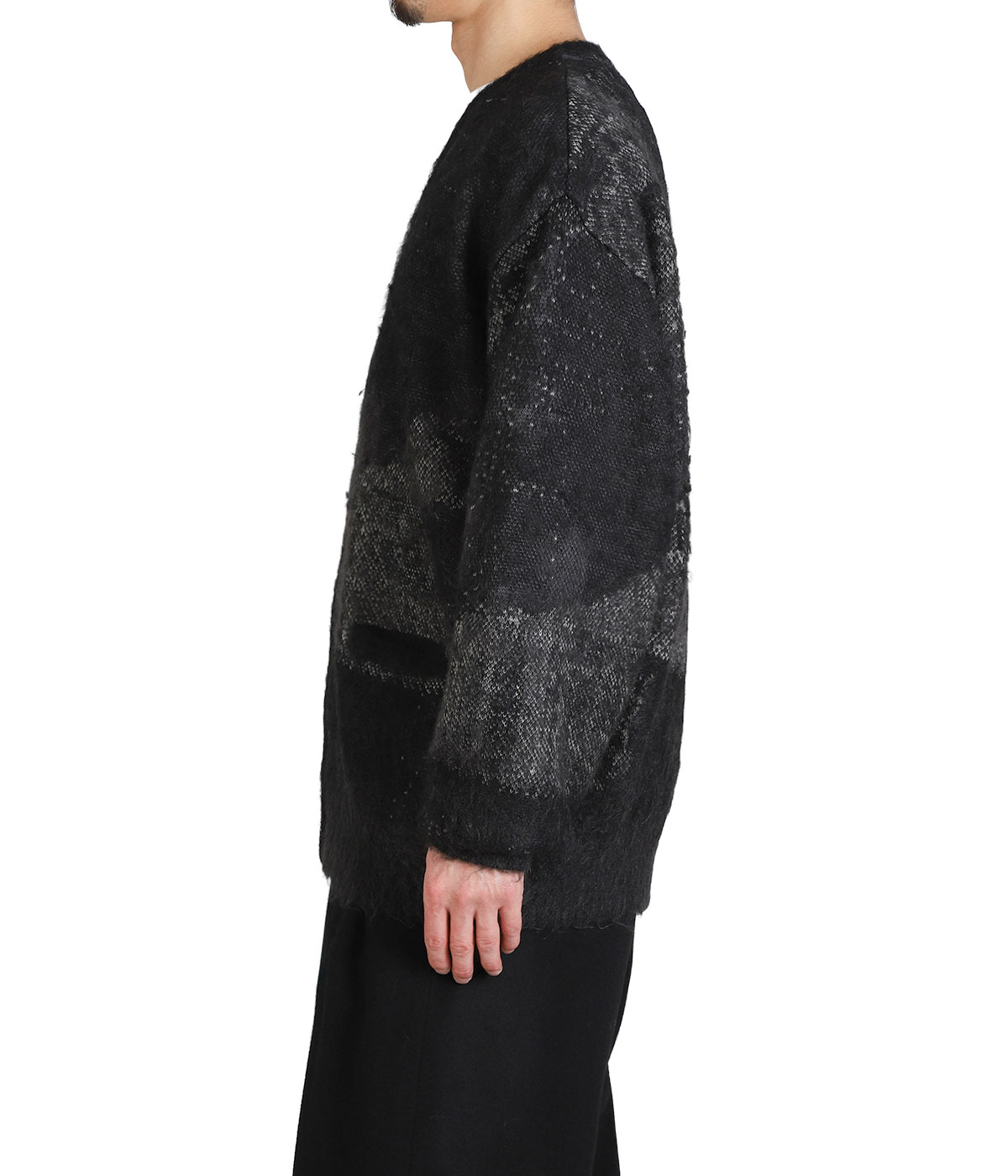Abstract Jaquard Mohair Cardigan | YOKE(ヨーク) / トップス ニット