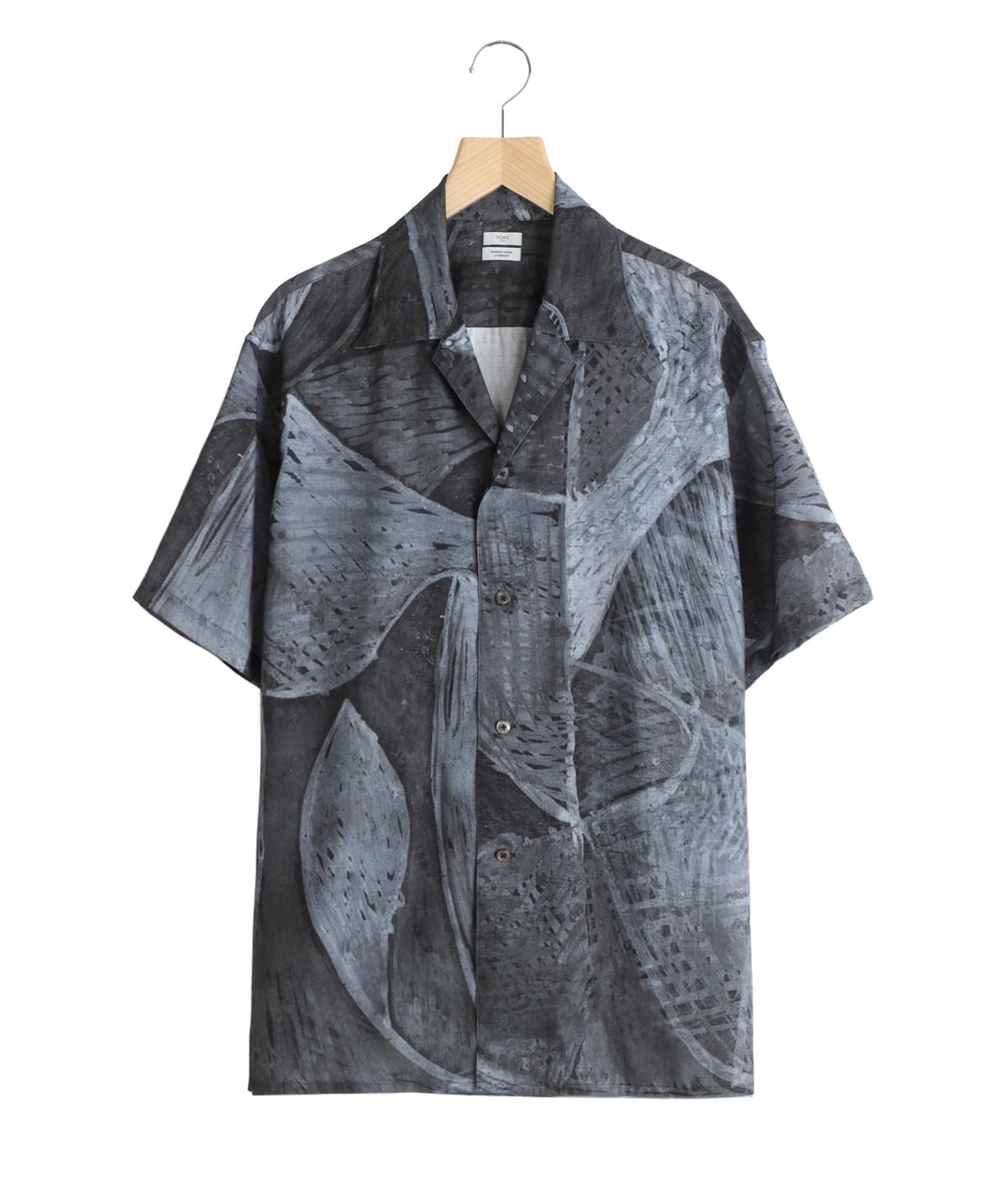 トップス YOKE PRINTED REGULAR COLLAR SHIRT Printed Tencell Open Collar Shirt | YOKE(ヨーク) / トップス 半袖