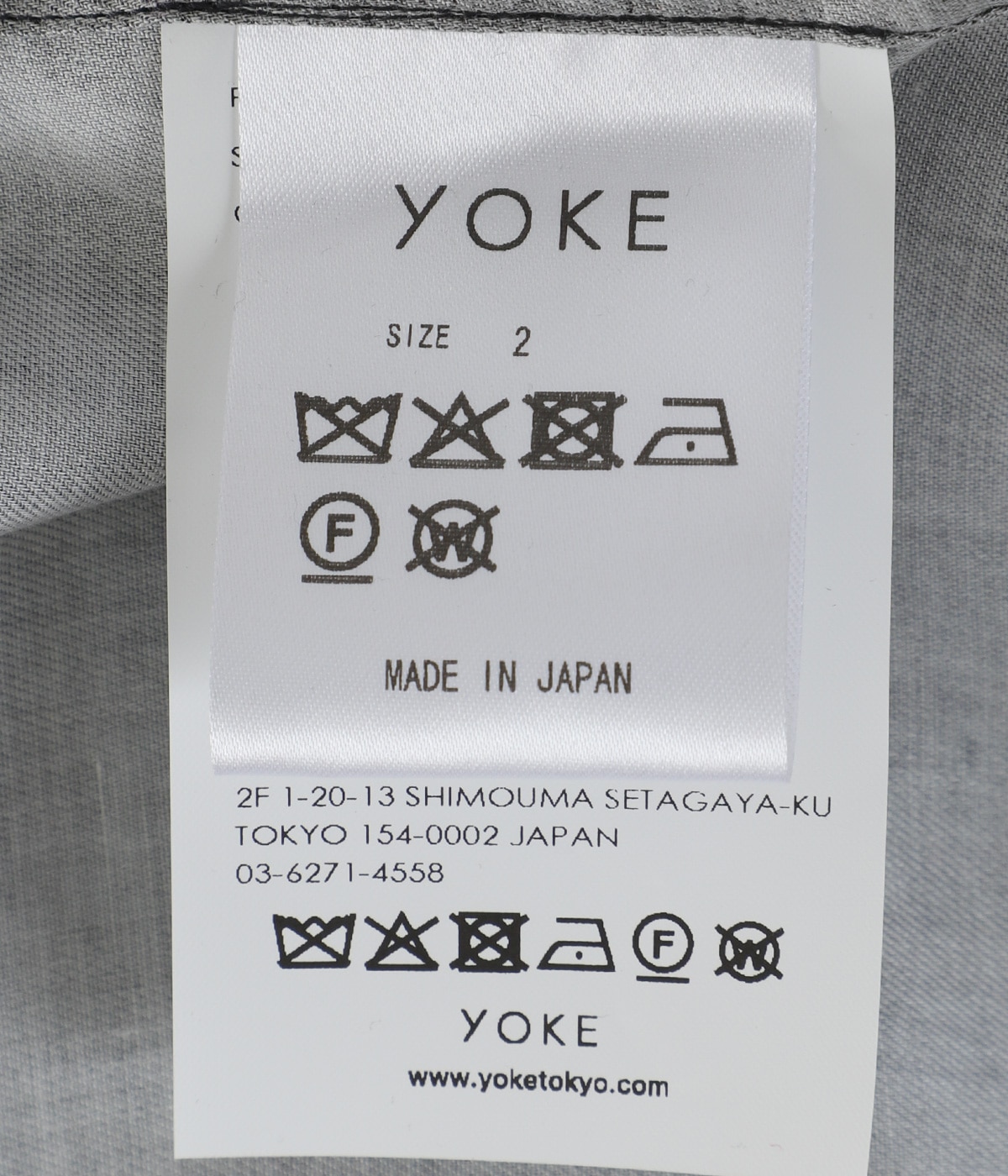 Printed Tencell Open Collar Shirt | YOKE(ヨーク) / トップス 半袖
