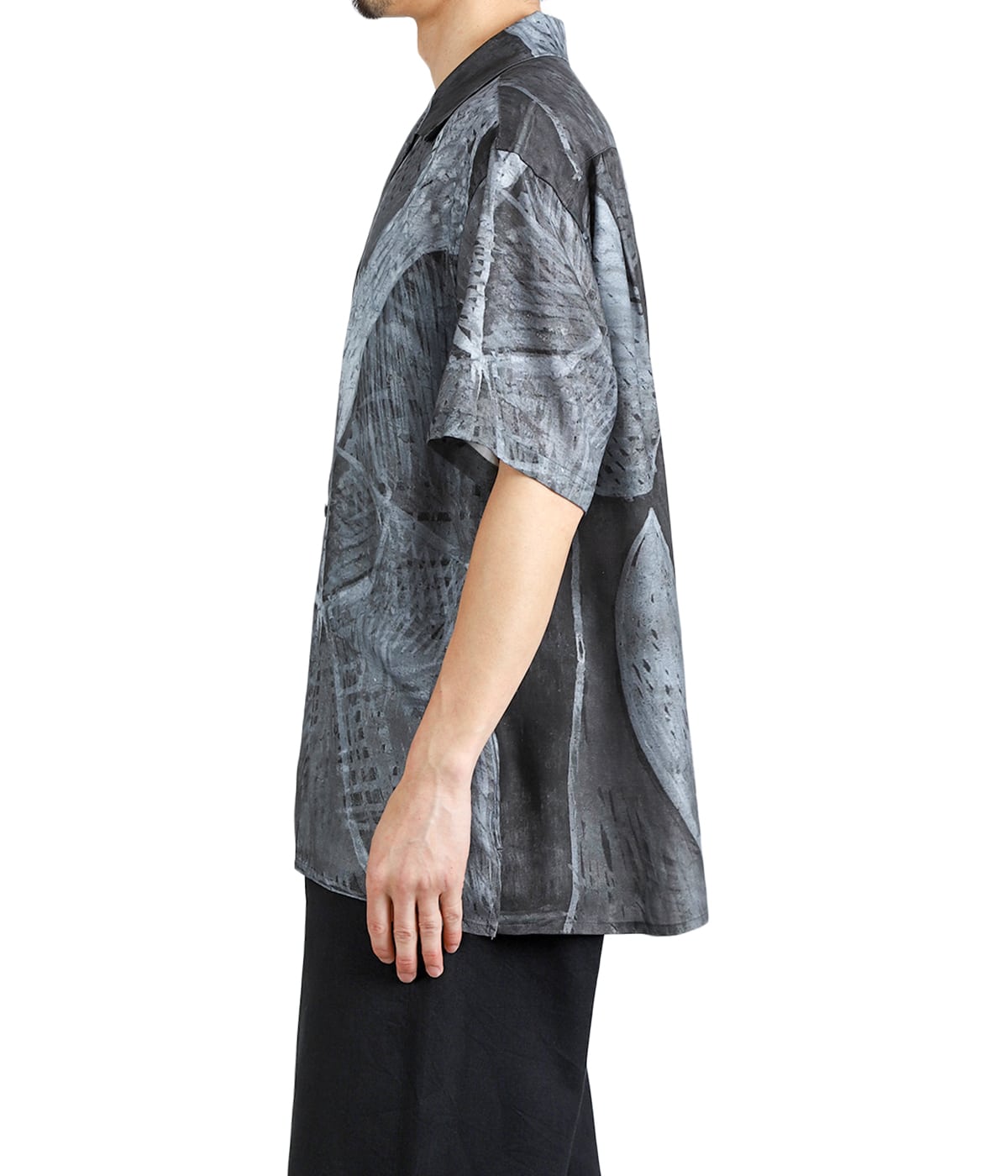 Printed Tencell Open Collar Shirt | YOKE(ヨーク) / トップス 半袖