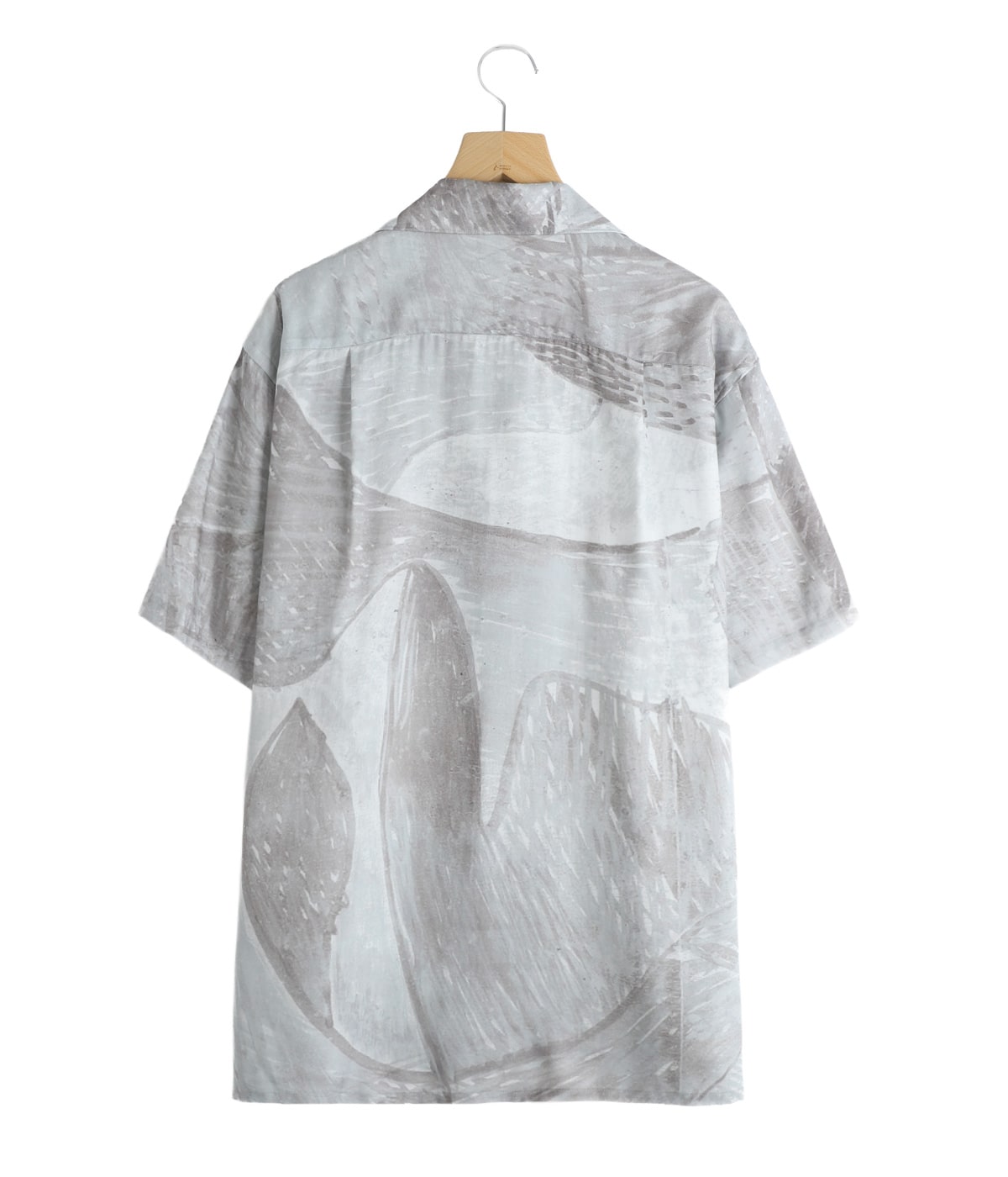 さ*ー様 ANCELLM × yoke Tシャツ Printed Tencell Open Collar Shirt | YOKE(ヨーク) / トップス 半袖