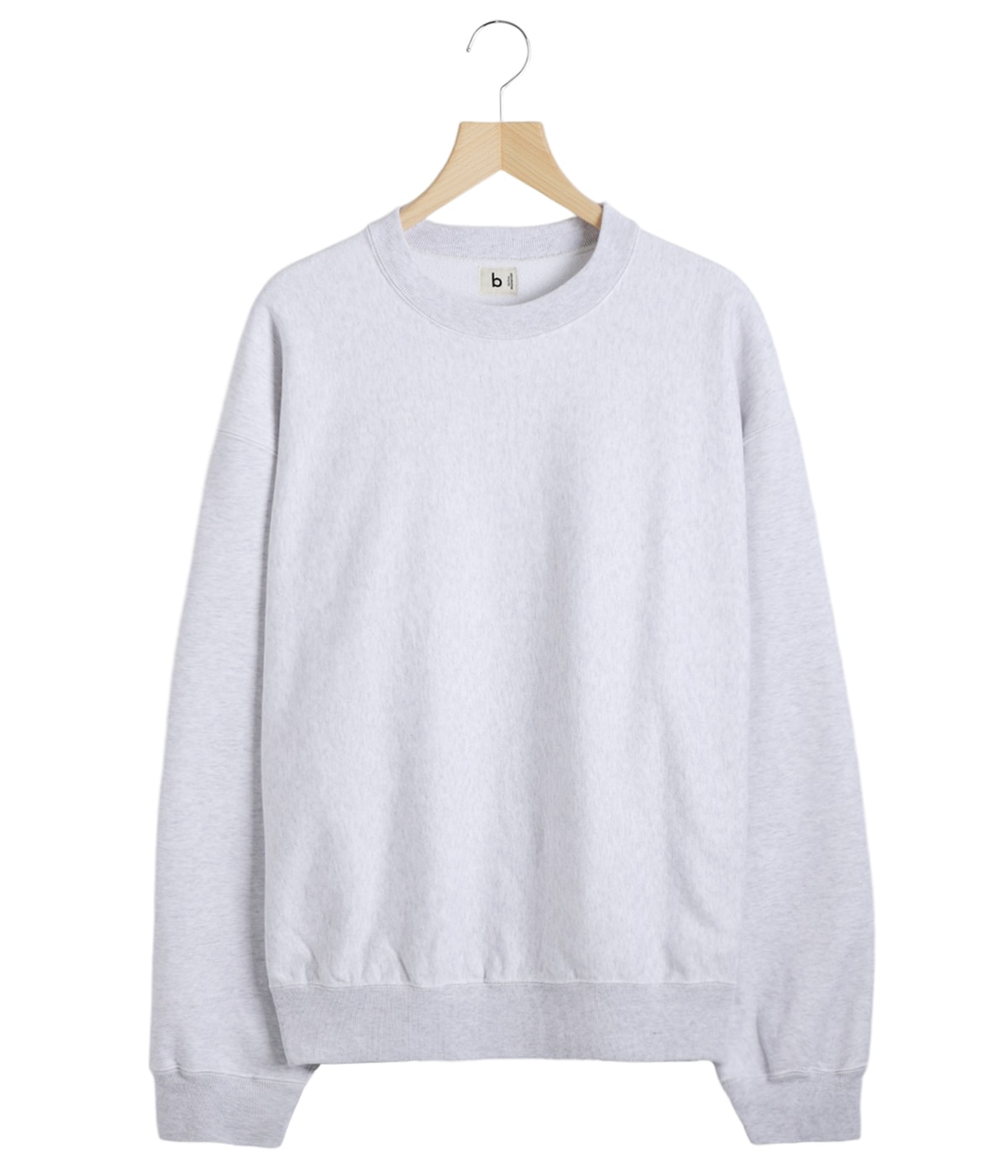 美品 ブラームス スウェット Soft&Hard Sweat Crew-Neck Soft&Hard Sweat Crew-Neck P/O Big | blurhmsROOTSTOCK