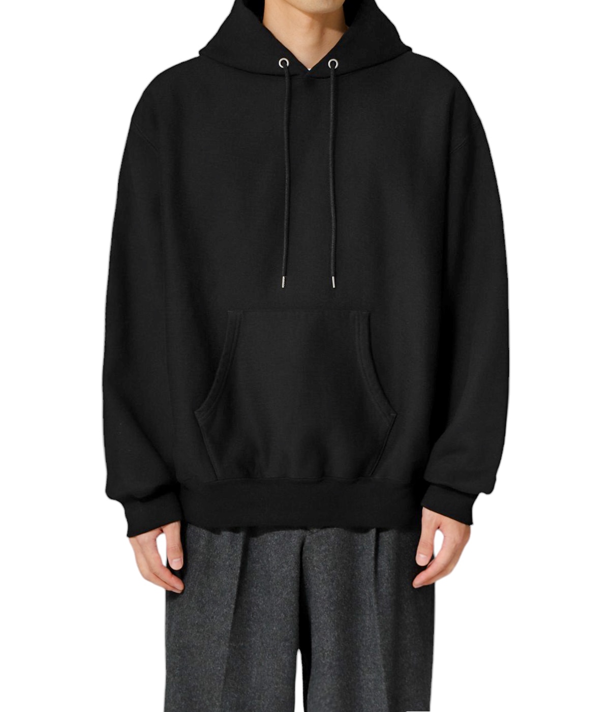 blurhmsROOTSTOCK SOFT＆HARD SWEAT BLOUSON blurhmsROOTSTOCK Soft&Hard Sweat Snap Cardigan / Black