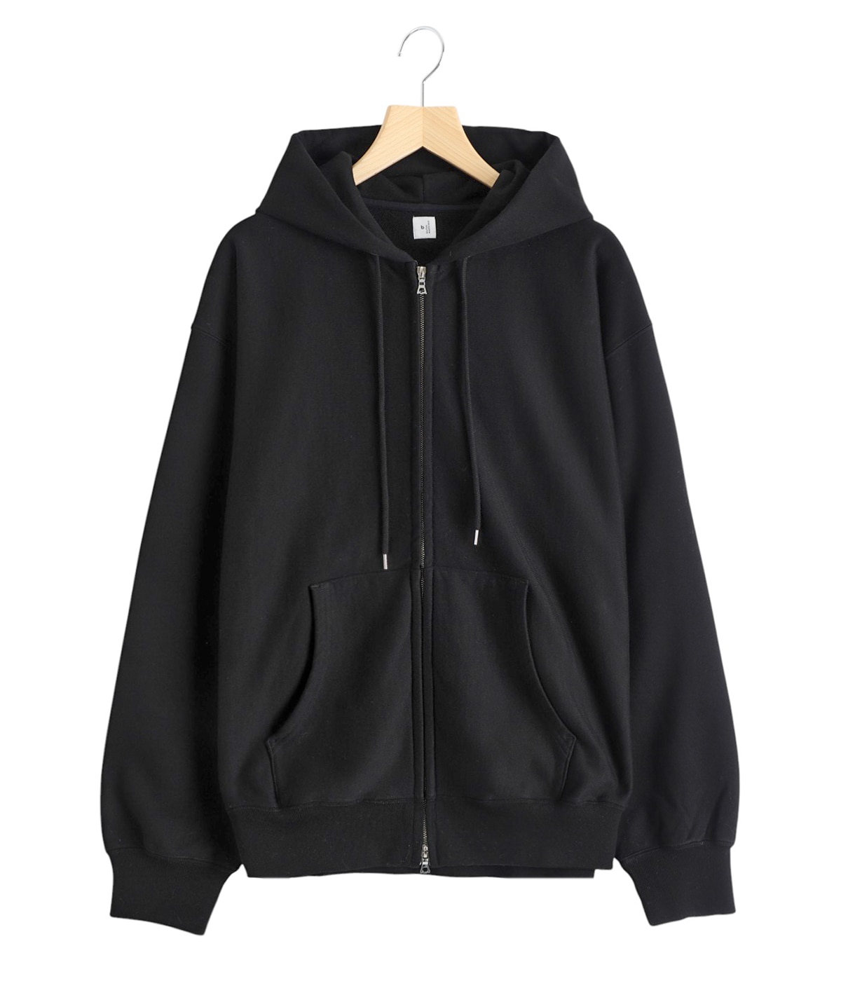 H&O × BRUNT BRIDGING 50 ブラック 美品 Soft&Hard Sweat Hoodie Zip Wide | blurhmsROOTSTOCK