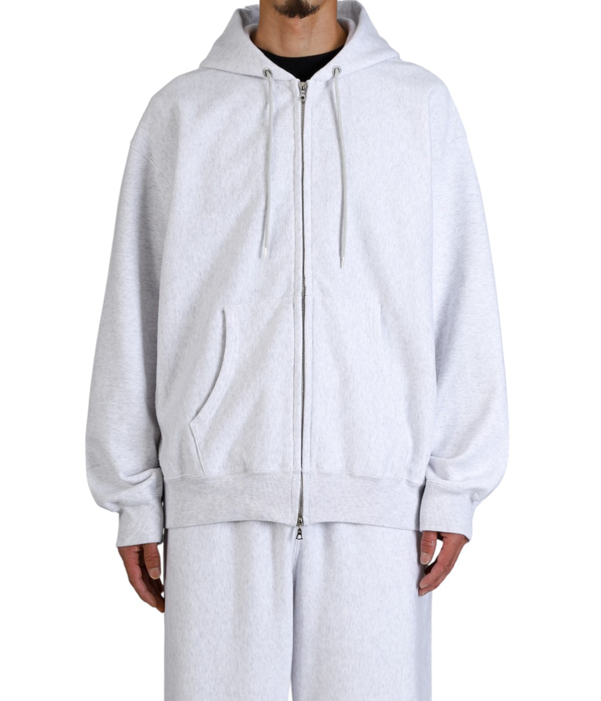 blurhmsROOTSTOCK【Soft&Hard Sweat】　JS 3 blurhmsROOTSTOCK) Soft&Hard Sweat Hoodie Zip Wide