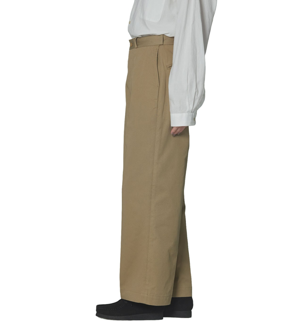 美品blurhmsROOTSTOCK 2046D Chino Pants blurhms ROOTSTOCK 2046D Chino Pants / KhakiBrown (bROOTS24F20)