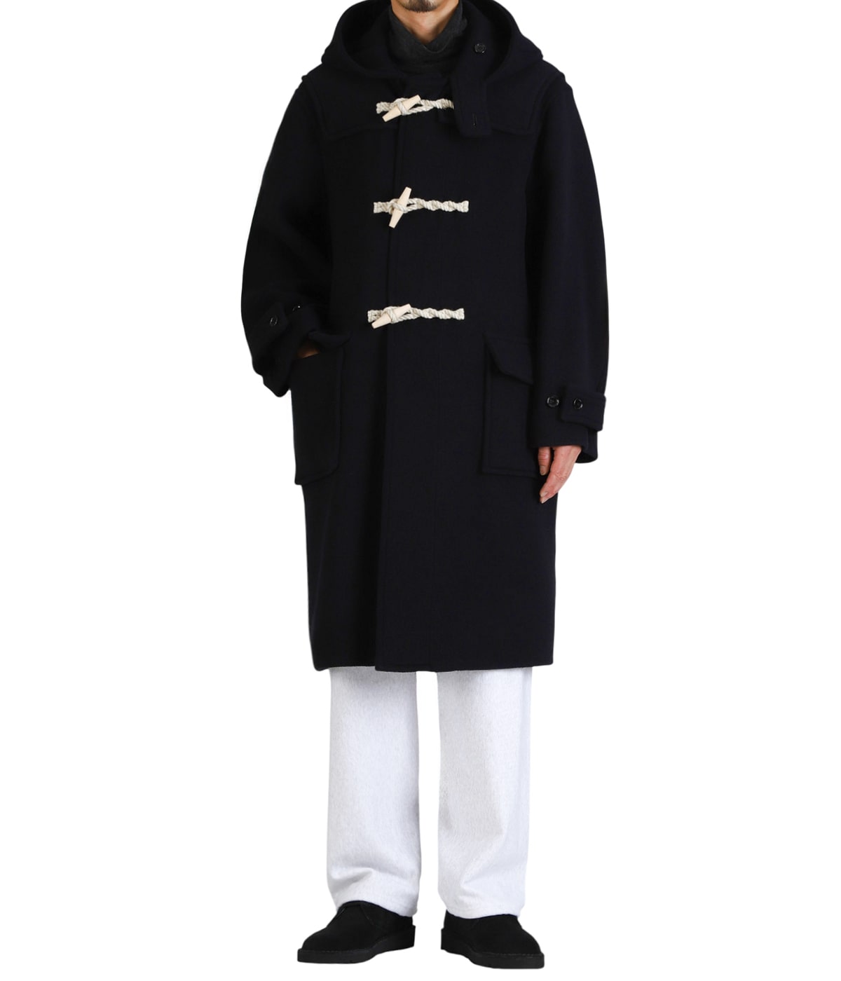 Wool Felton Duffle Coat | blurhmsROOTSTOCK(ブラームスルーツ