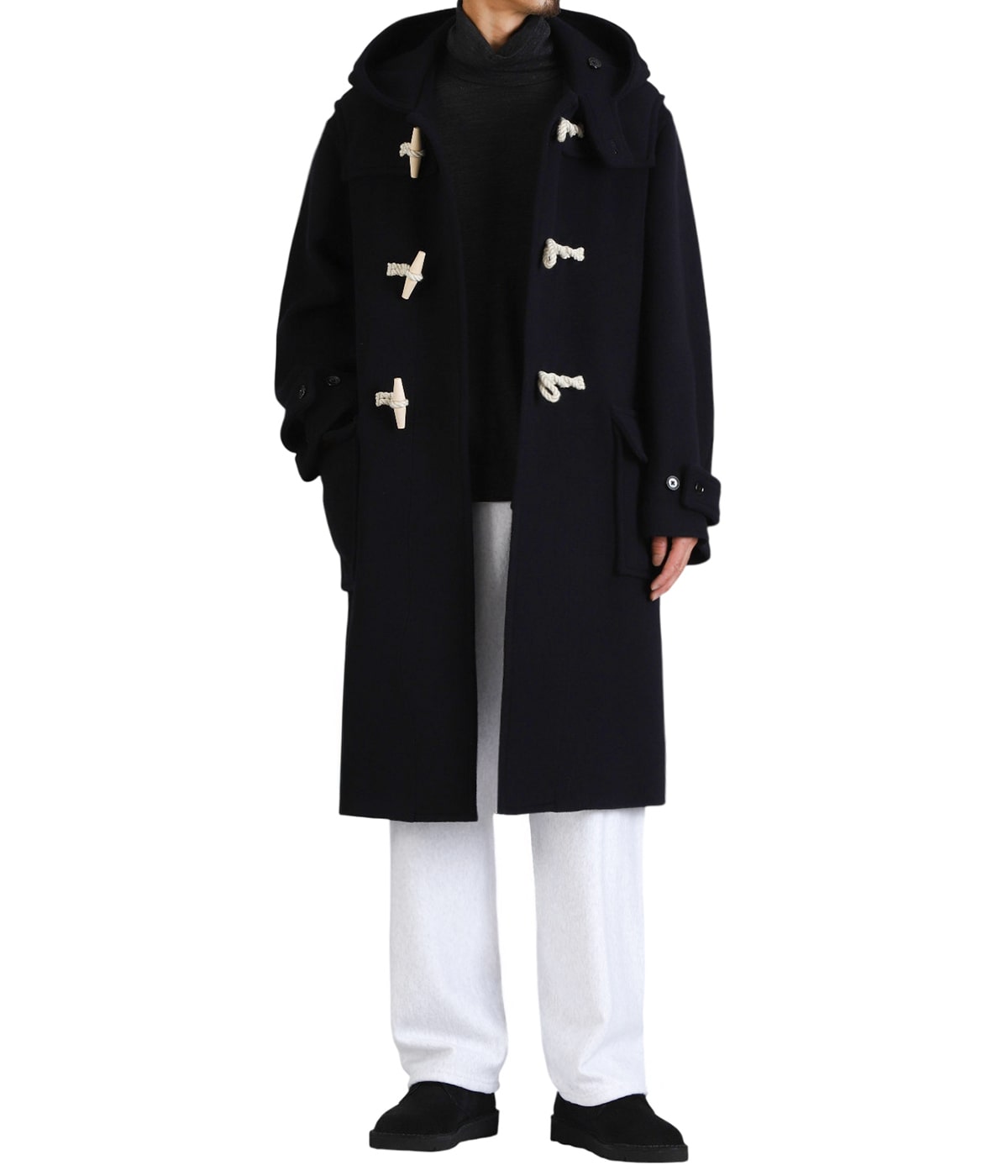 Wool Felton Duffle Coat | blurhmsROOTSTOCK(ブラームスルーツ