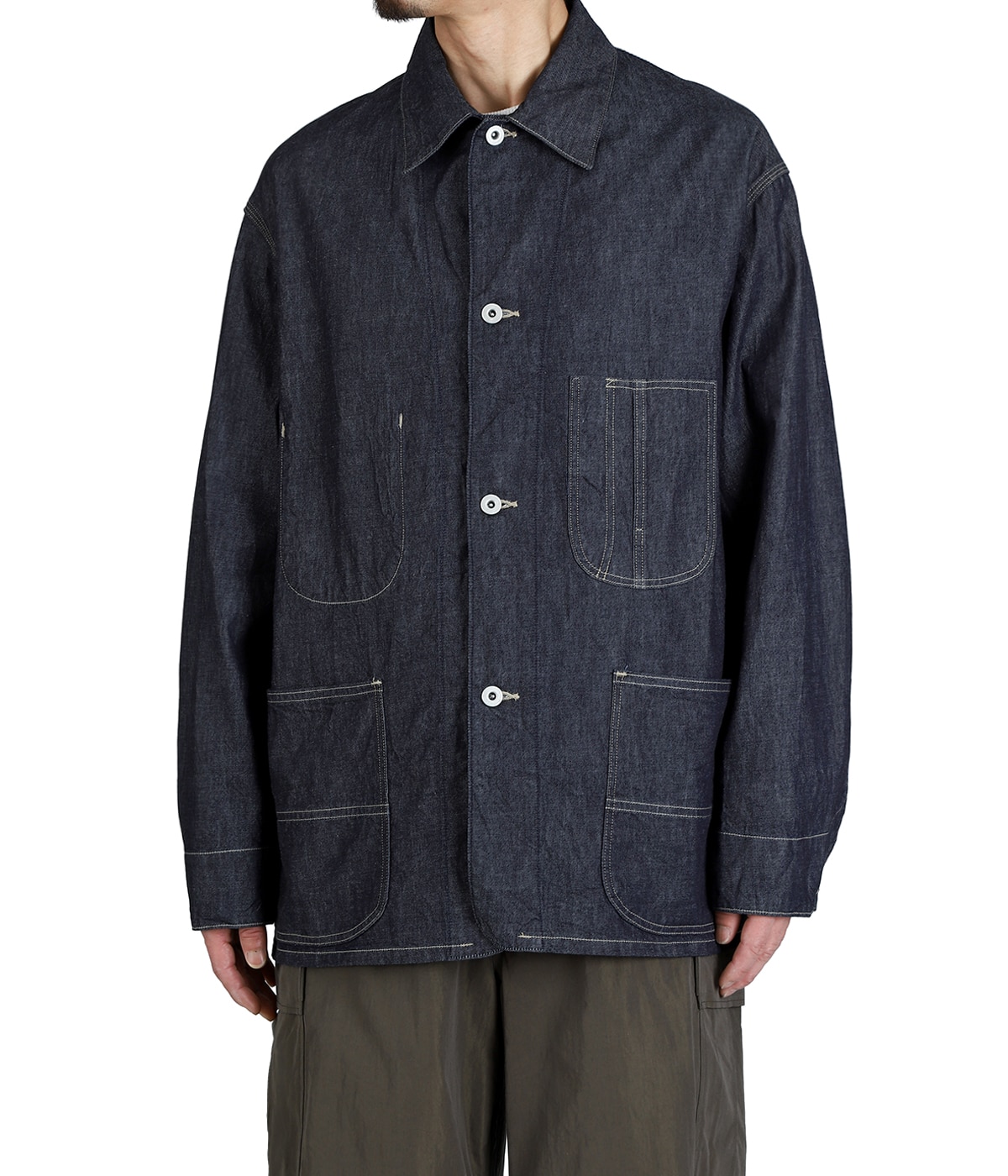 Light oz Denim Coverall | blurhmsROOTSTOCK(ブラームスルーツ