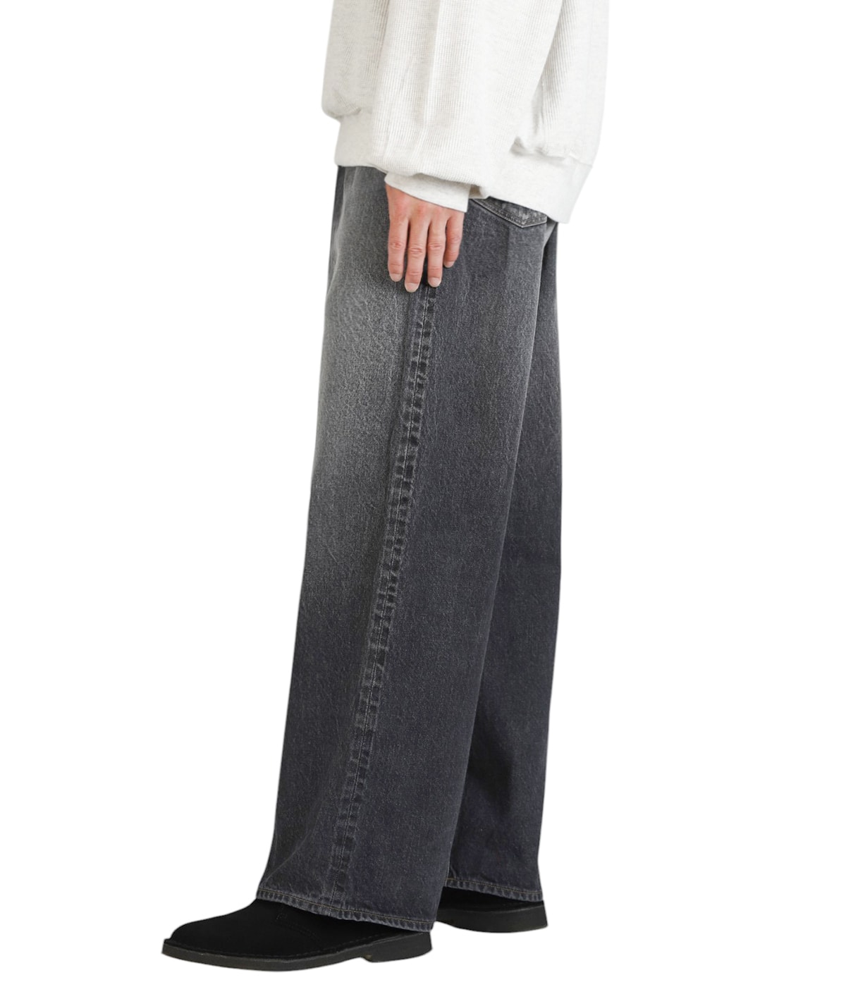 13.5oz Denim Pants Wide -USED- | blurhmsROOTSTOCK(ブラームス